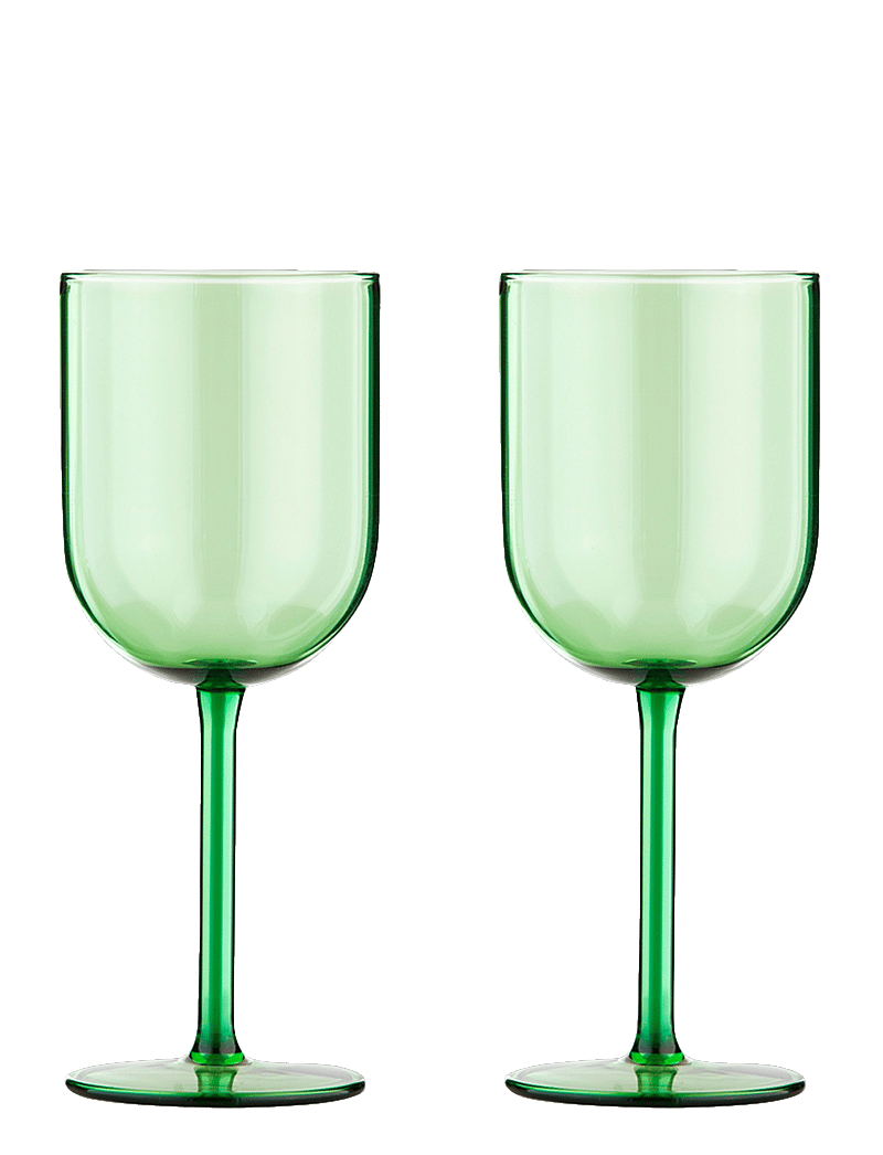 Studio About - WINE GLASS, TALL - weißweingläser - green - 0