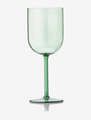 WINE GLASS, TALL - GREEN