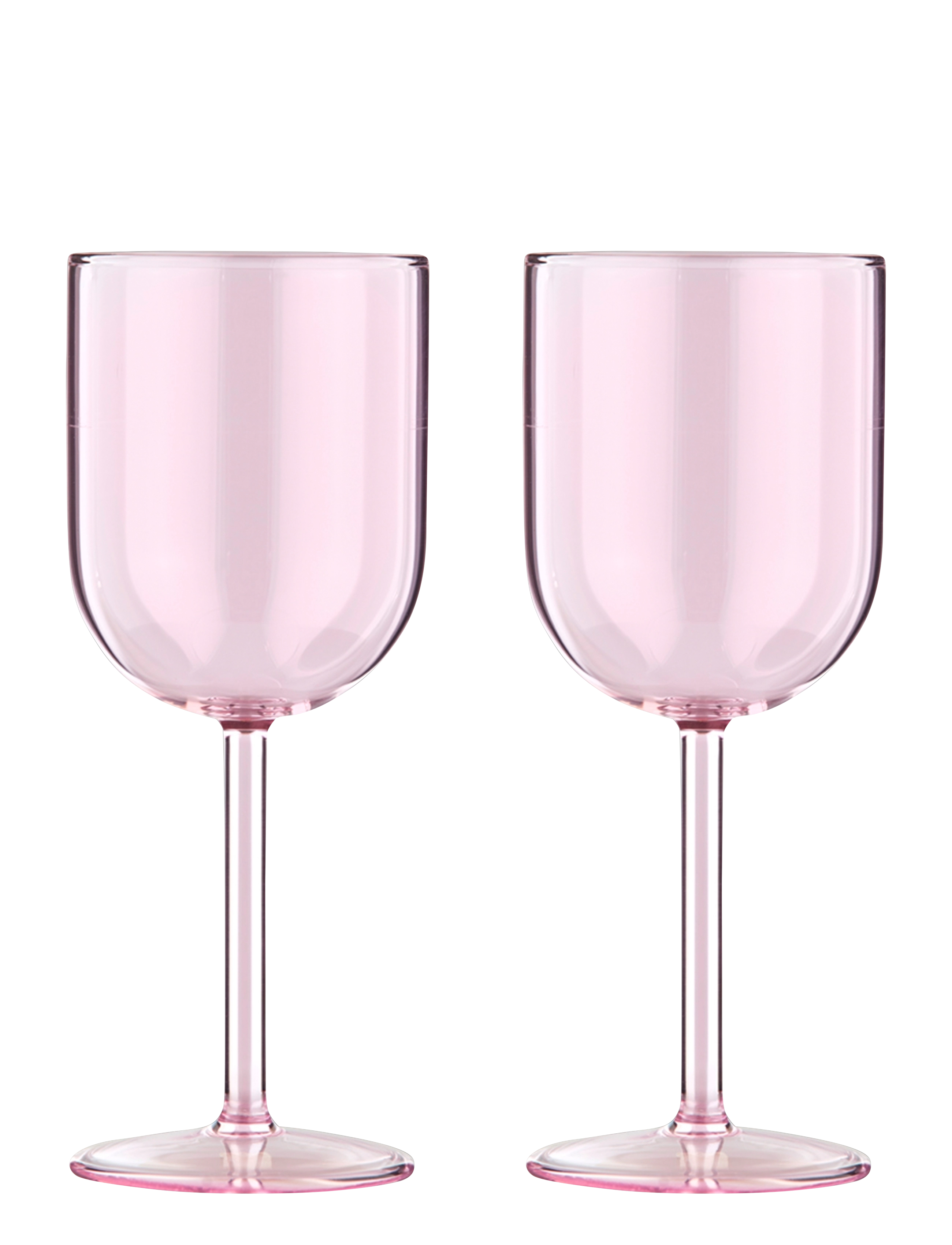 Studio About WINE GLASS, TALL - Gläser - ROSE / pink/rose