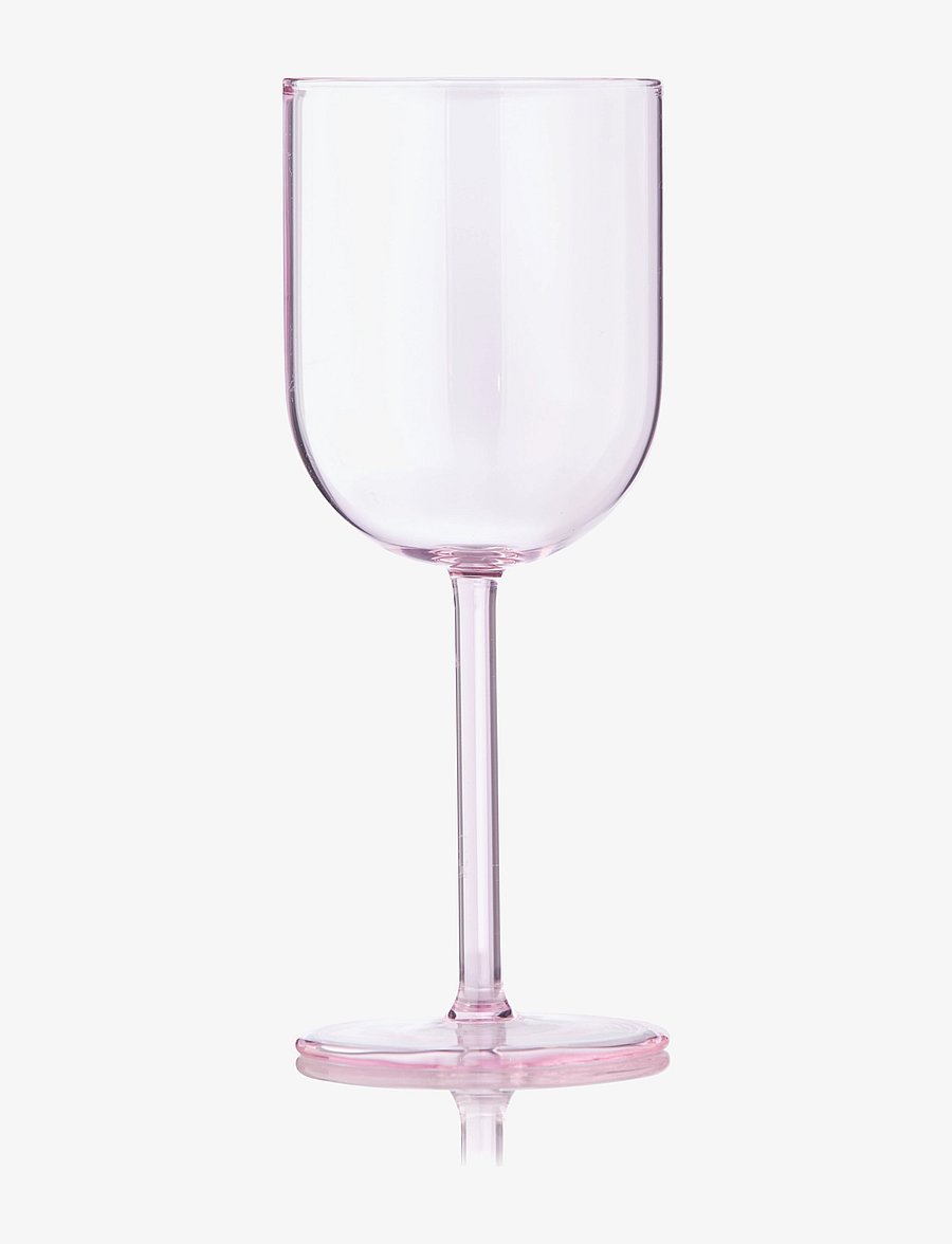 Studio About - WINE GLASS, TALL - valge veini pokaalid - rose - 1