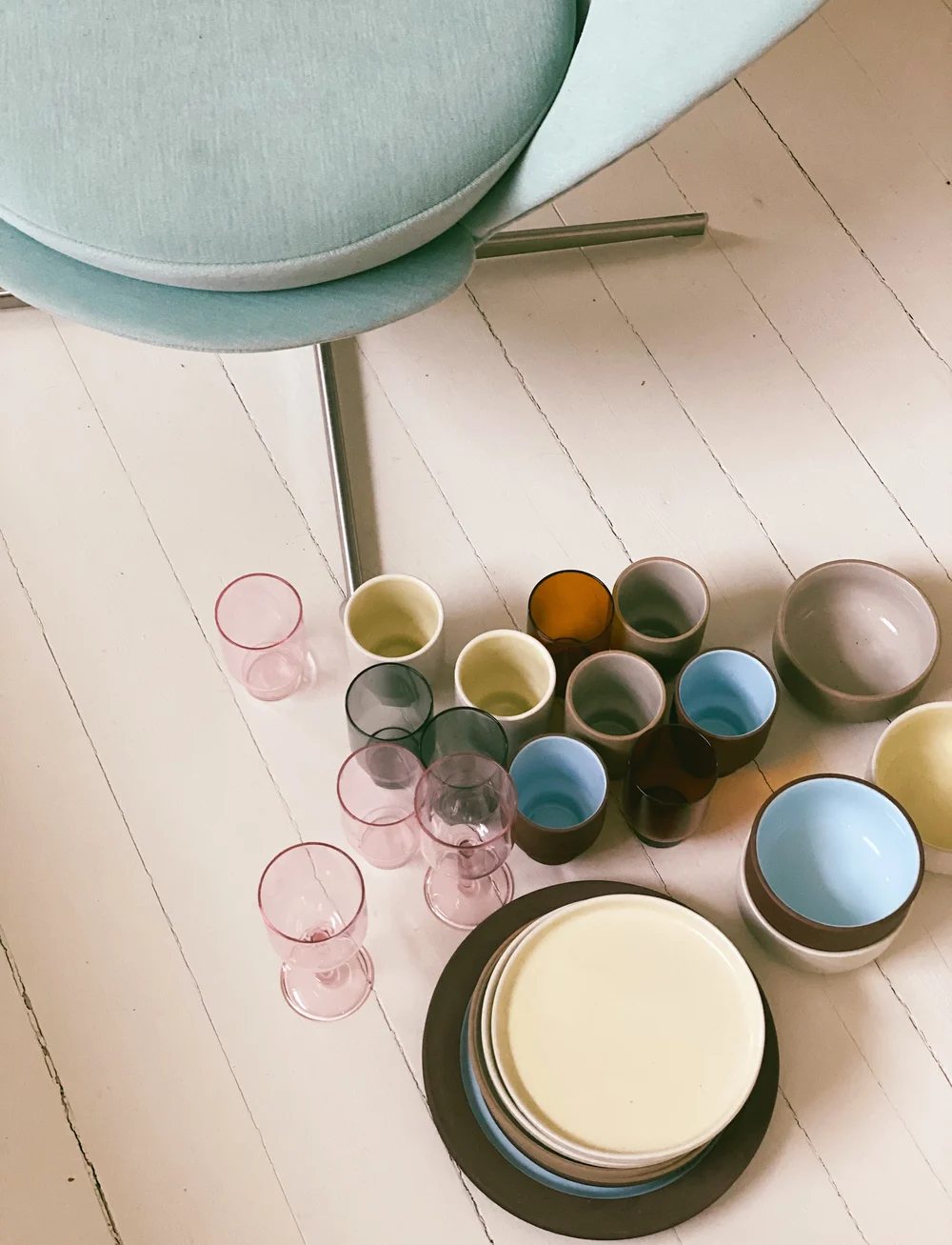 Studio About - CUP, TALL, CLAY SAND - kohvitassid - sand/grey - 2