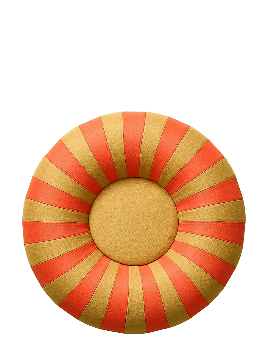 Studio About - FLOAT - poufs - ochre/red - 1