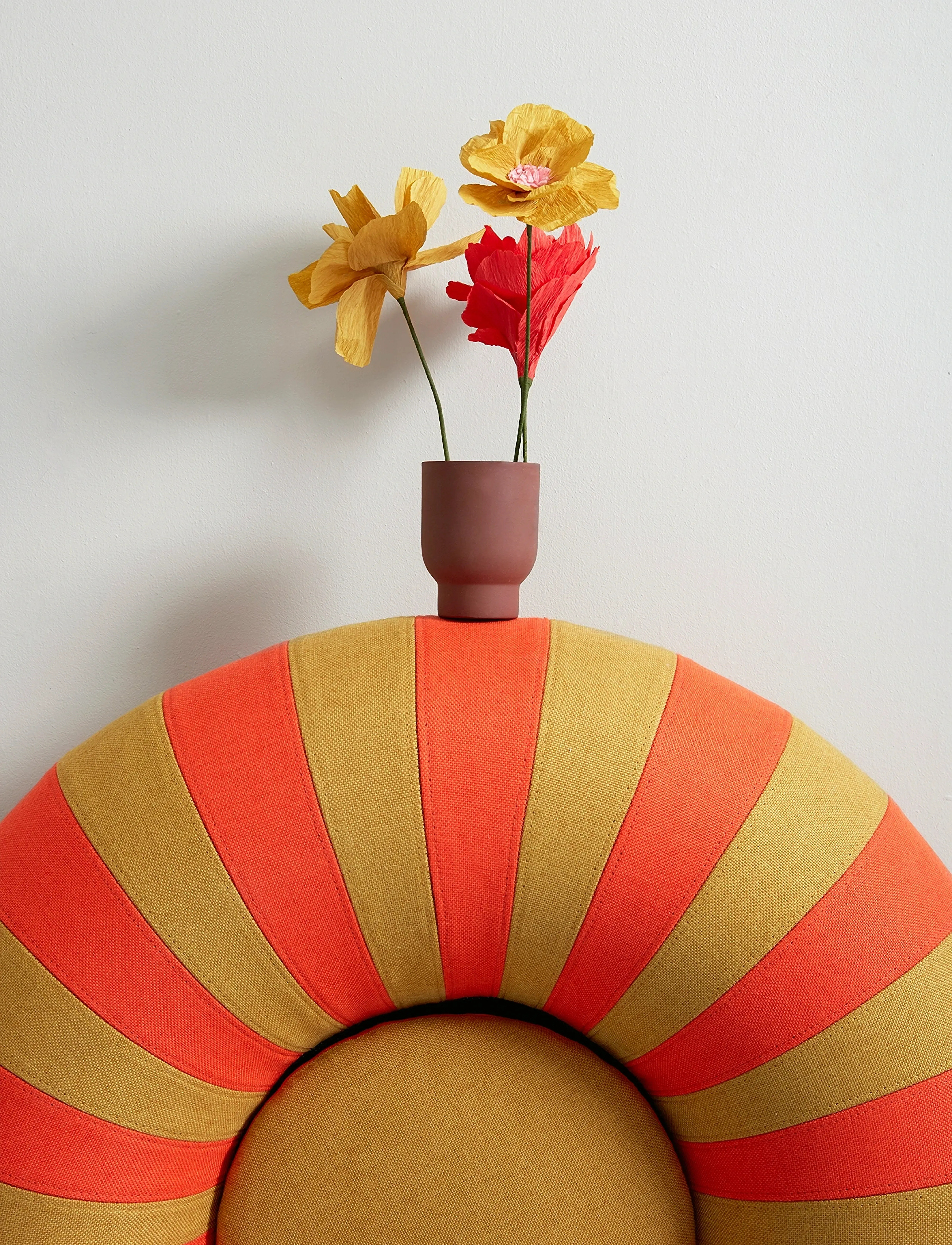 Studio About Float, Ø 80 cm, Furniture, Orange - Pouffes, Homeware