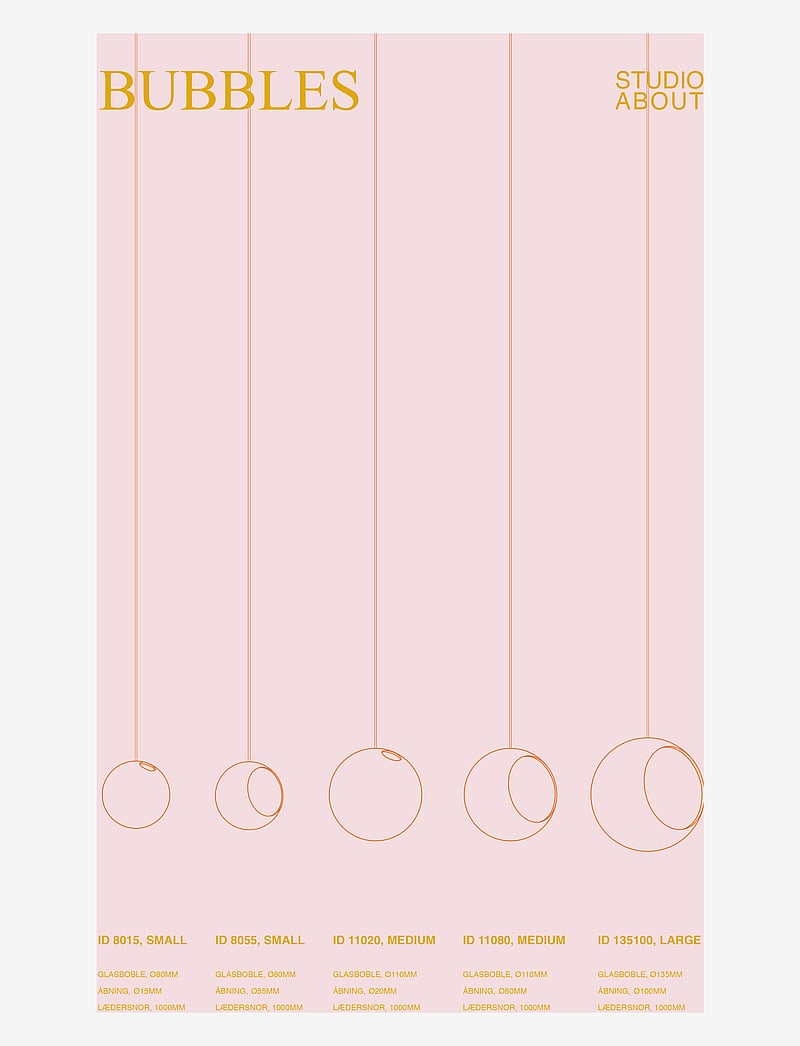 Studio About - HANGING FLOWER BUBBLE - madalaimad hinnad - rose - 1