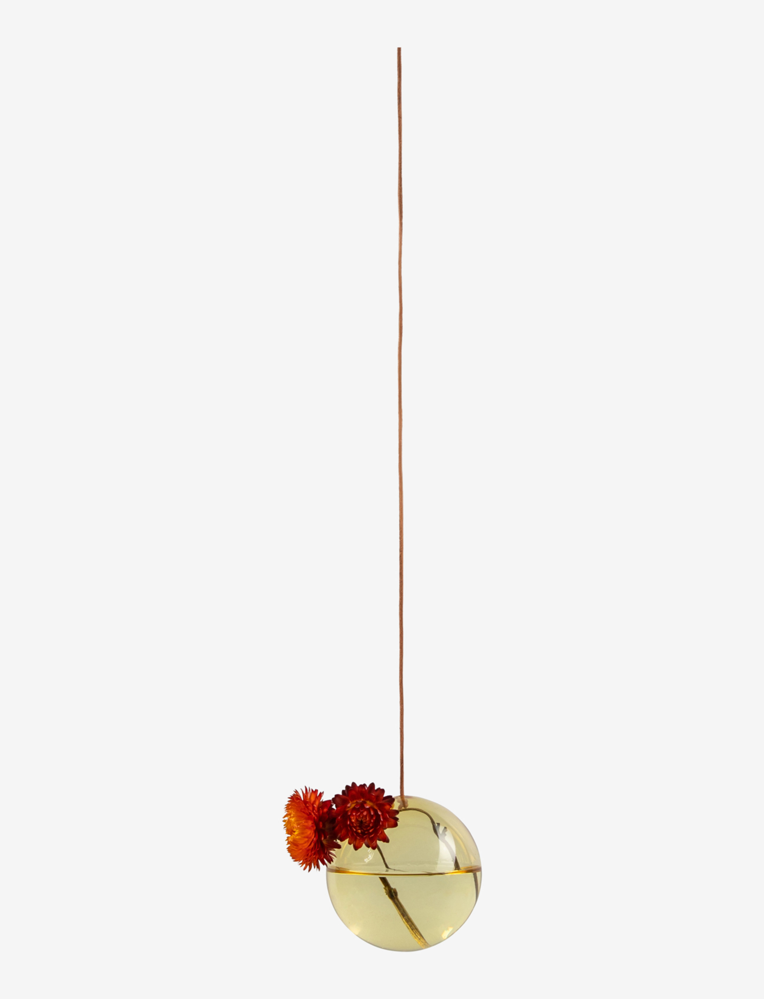 Studio About Hanging Flower Bubble, Lille vase, Gul, Str: H19CM