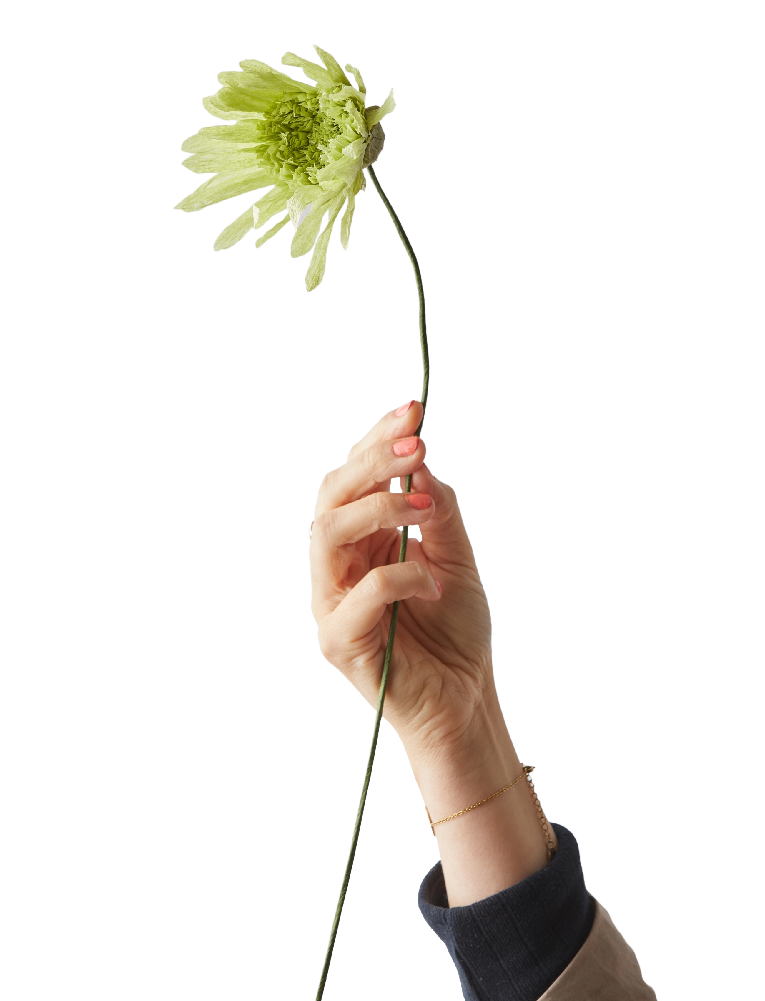 STUDIO ABOUT Paper Flower Weiß - L:37.0CM - Unisex