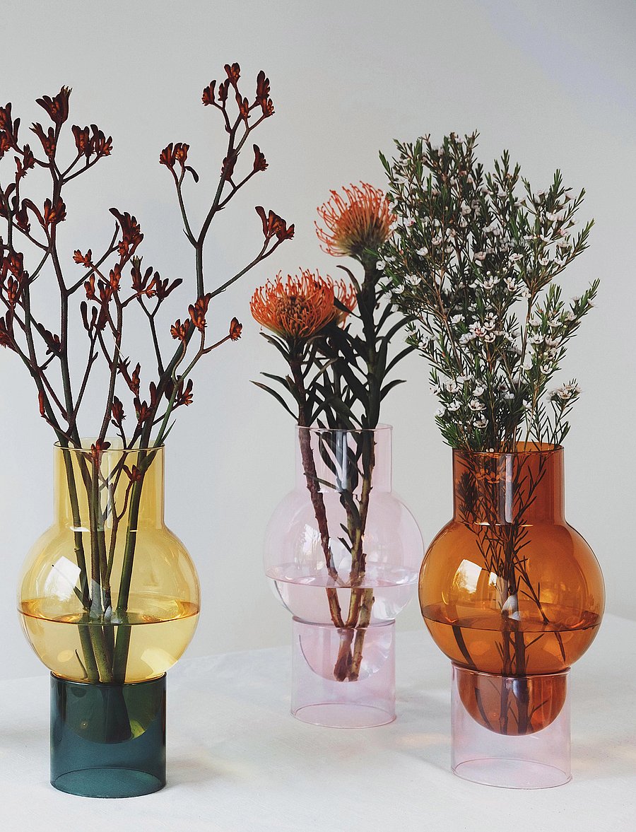 Studio About - BUBBLE TUBE, LARGE - geburtstagsgeschenke - amber/rose - 1