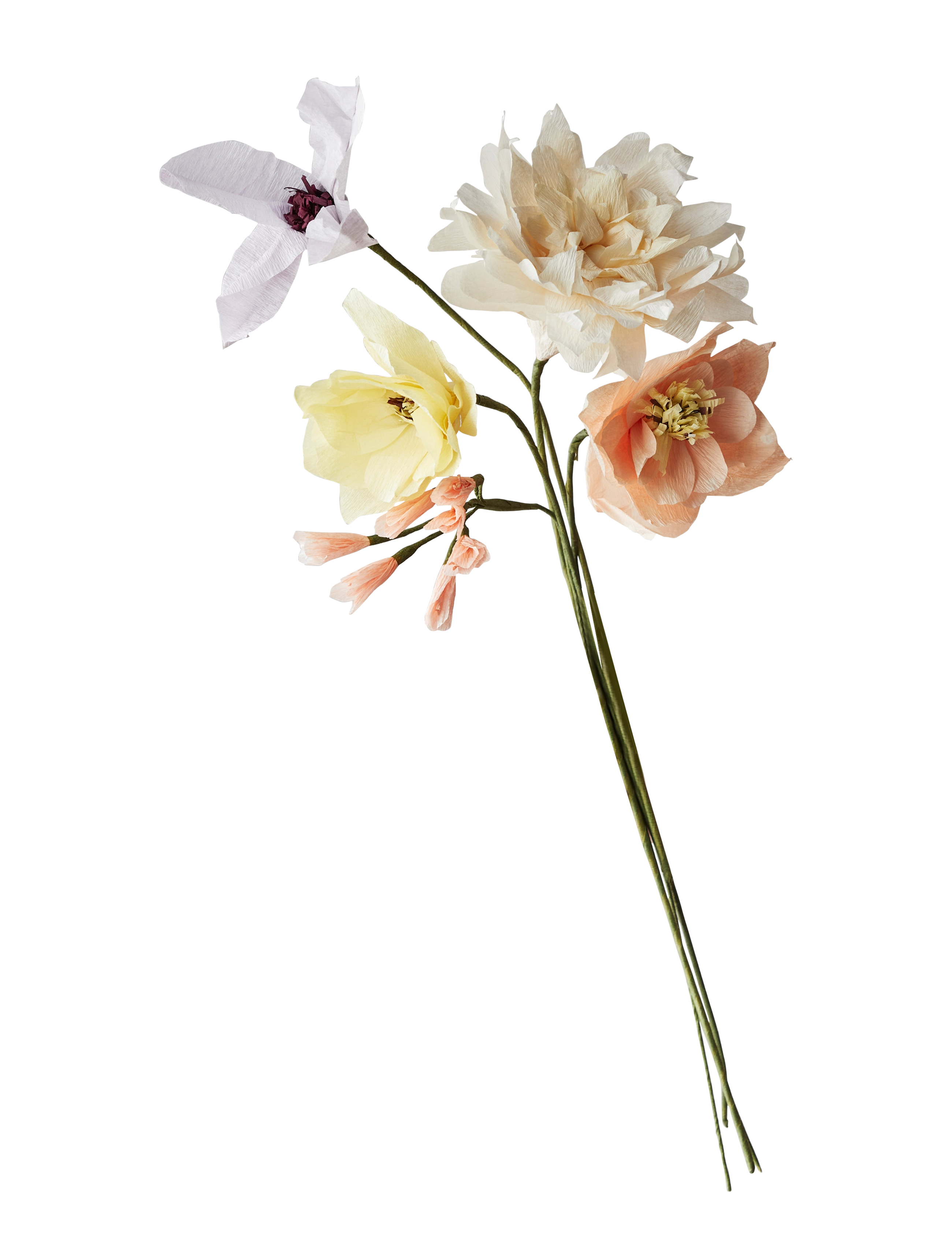 Studio About - PAPER FLOWER BOUQUET, 5 PCS - die niedrigsten preise - multi color - 2