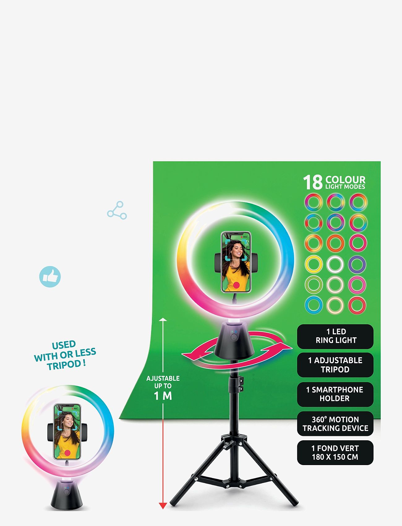 Studio Creator - Studio Creator 360° Rotating Studio - multi coloured - 3