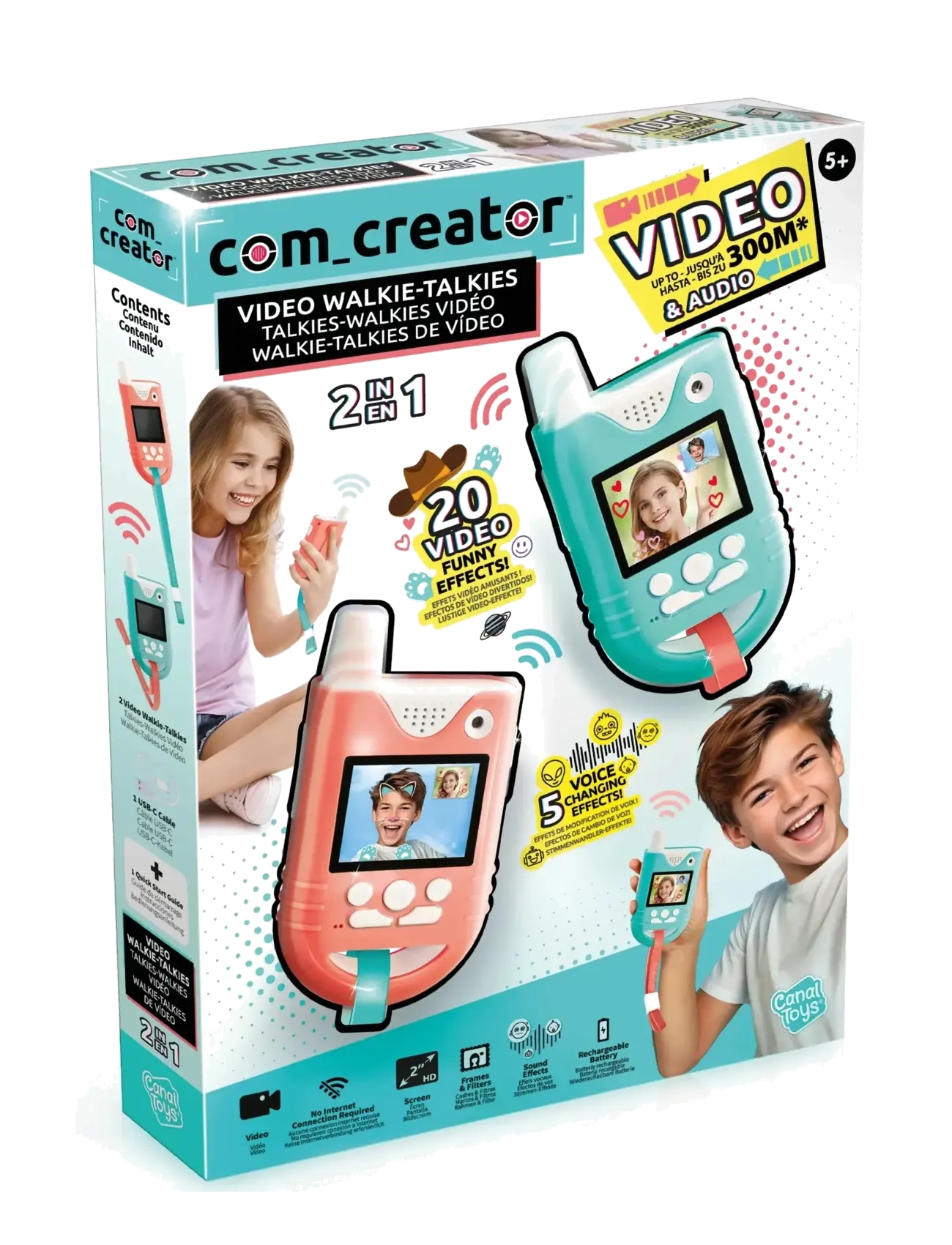 Studio Creator STUDIO CREATOR Video Walkie-Talkies - Julklappar till barn - MULTICOLOR / white