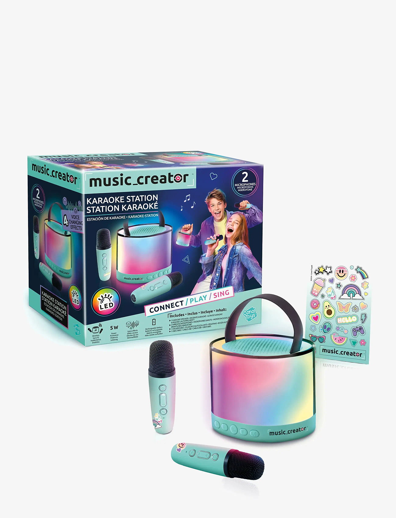 Studio Creator - MUSIC CREATOR Mini Karaoke Duo Kit - musikinstrument - multicolor - 1