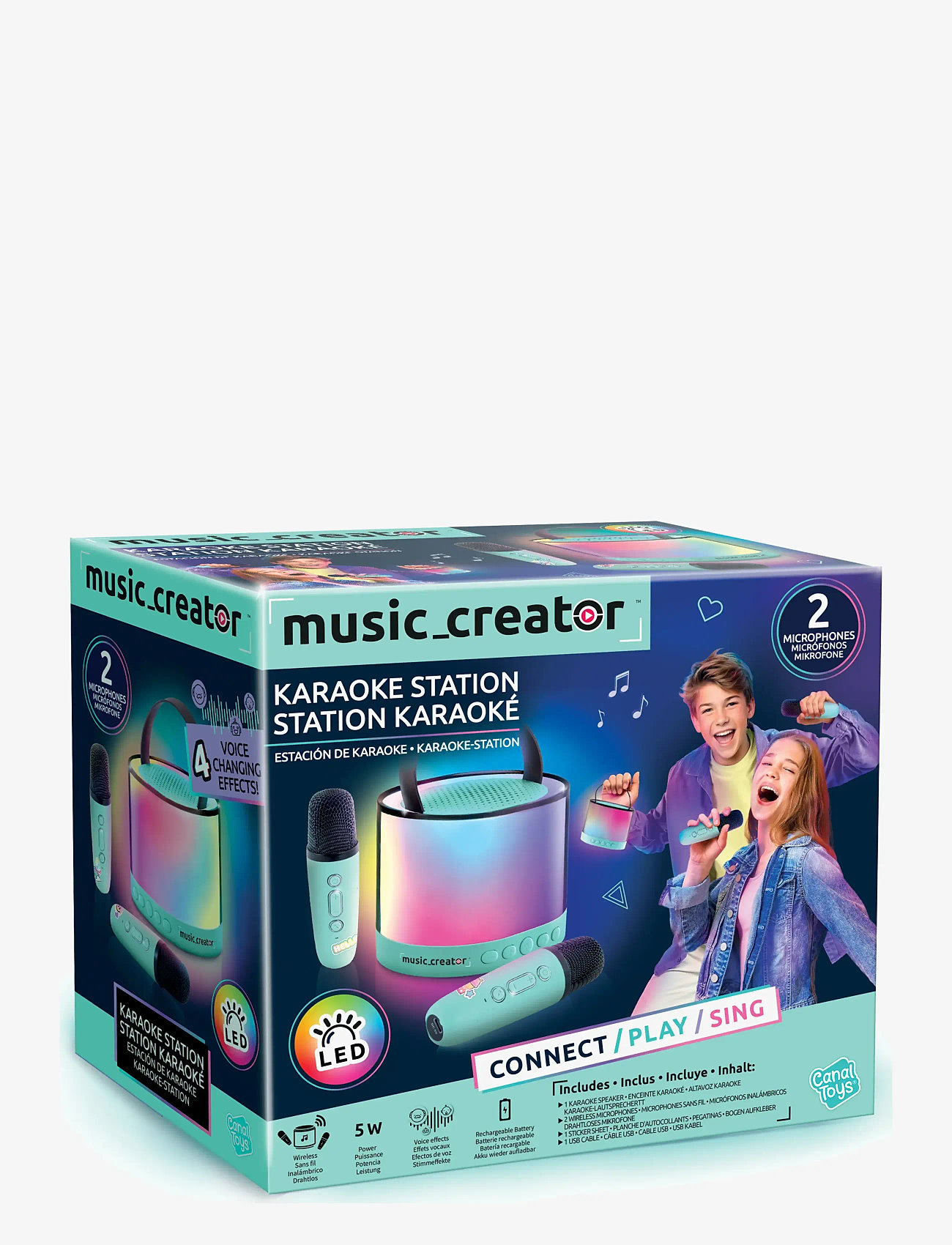 Studio Creator - MUSIC CREATOR Mini Karaoke Duo Kit - musikinstrument - multicolor - 2