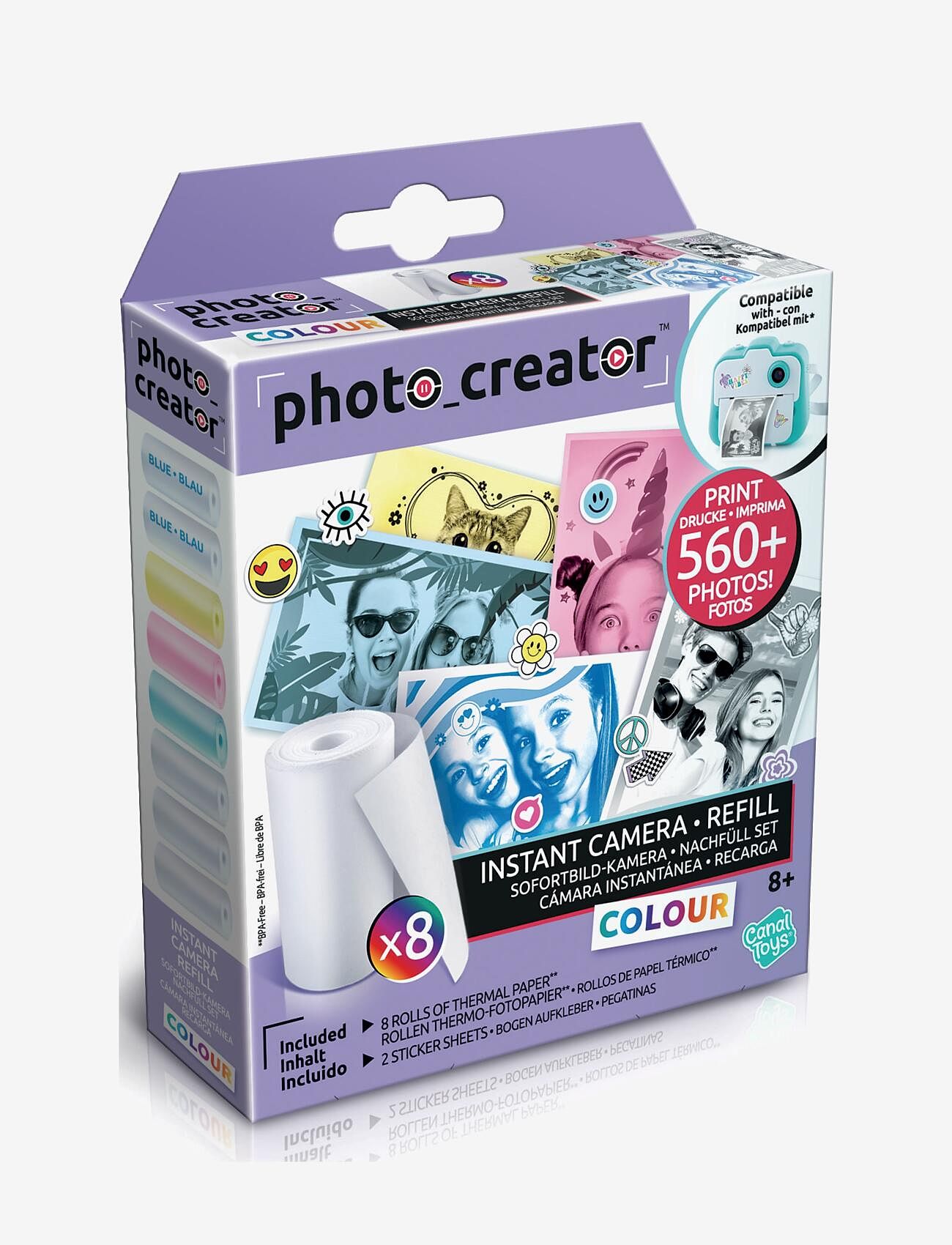 Studio Creator - PHOTO CREATOR Instant Camera Color refill - laveste priser - multicolor - 2