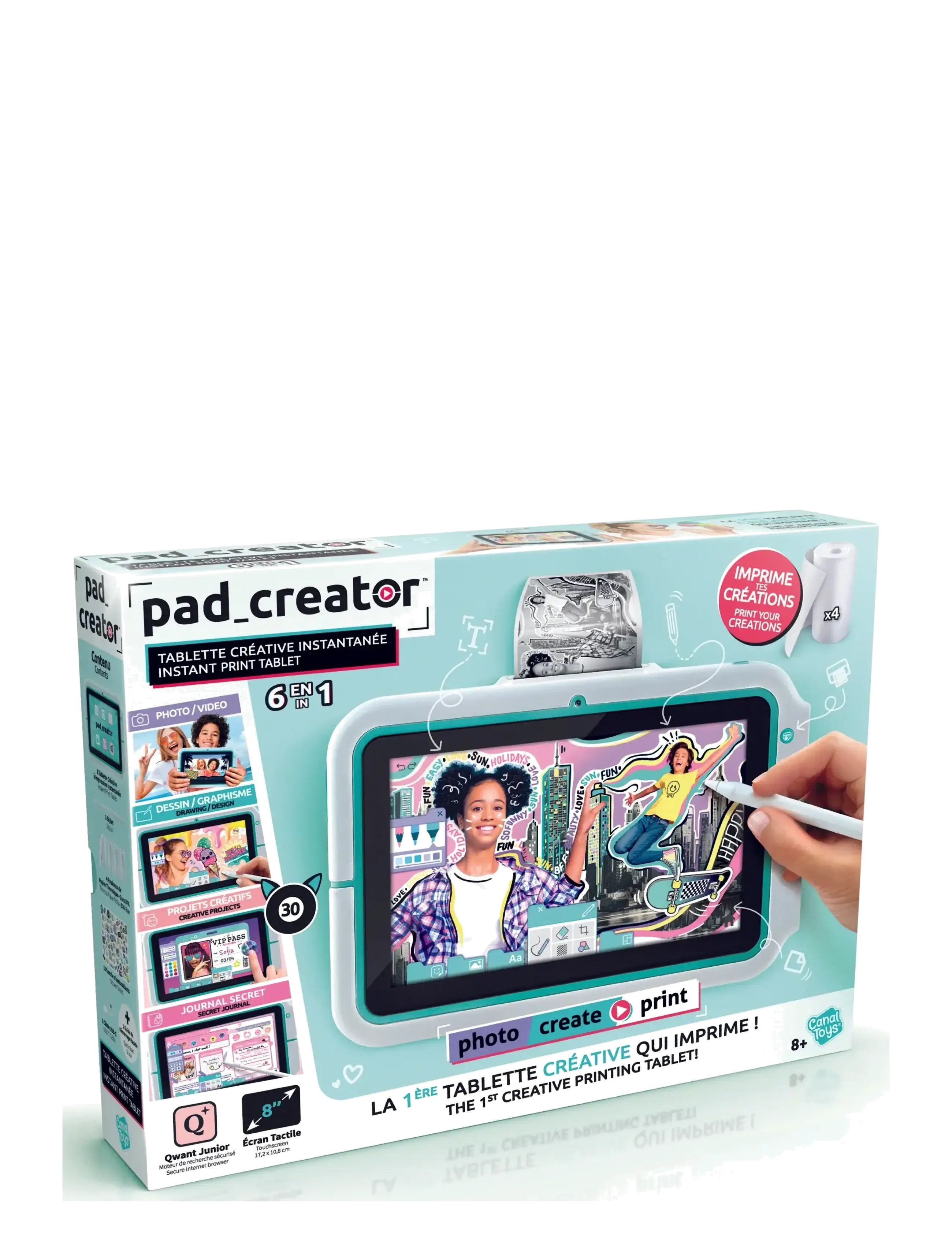 Studio Creator Studio Creator Instant Print Pad Creator, One Size, Multi/patterned, Legetøj > Electronic & Media, Børn
