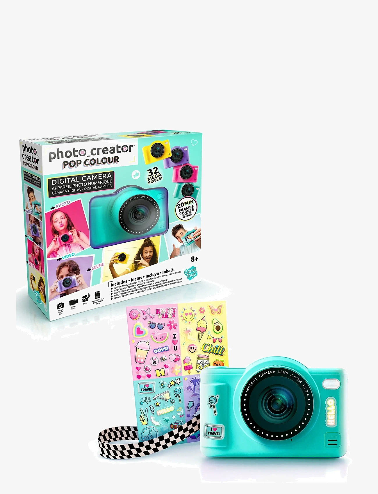 Studio Creator - PHOTO CREATOR Digital Camera turquoise - multicolor - 0