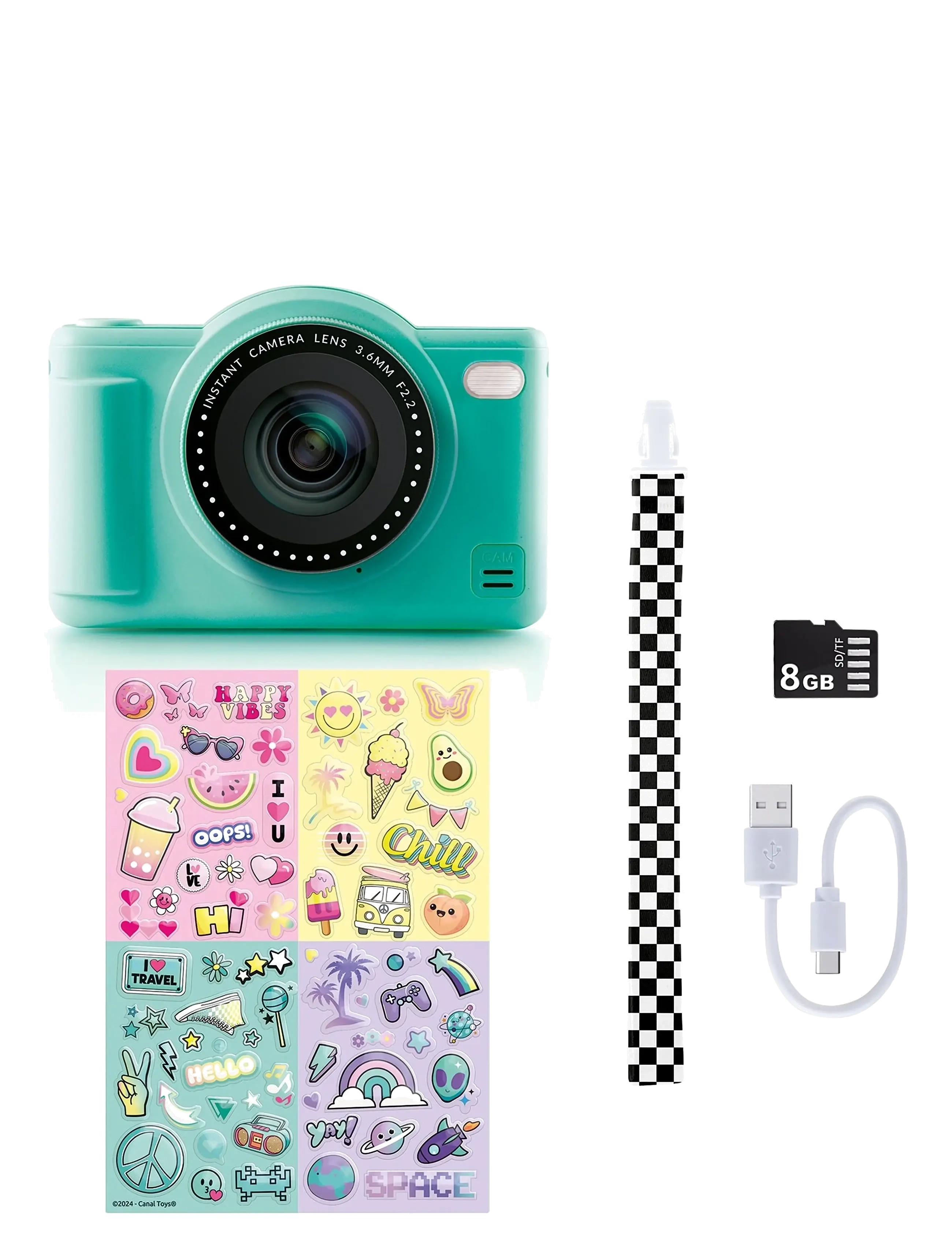 Studio Creator - PHOTO CREATOR Digital Camera turquoise - multicolor - 1