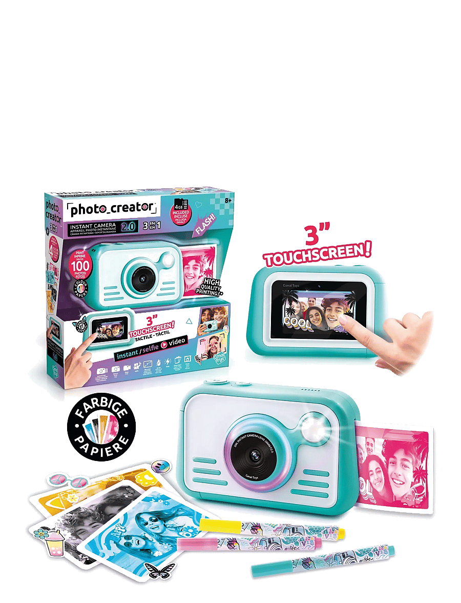 Studio Creator - CREATOR Instant Camera 2.0 with Color Photo Paper - elektroniikka & media - multicolor - 0