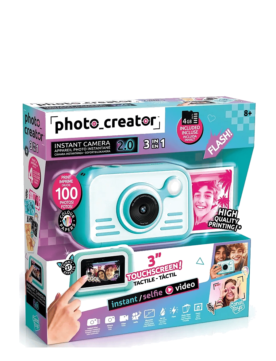 Studio Creator - CREATOR Instant Camera 2.0 with Color Photo Paper - elektroniikka & media - multicolor - 1