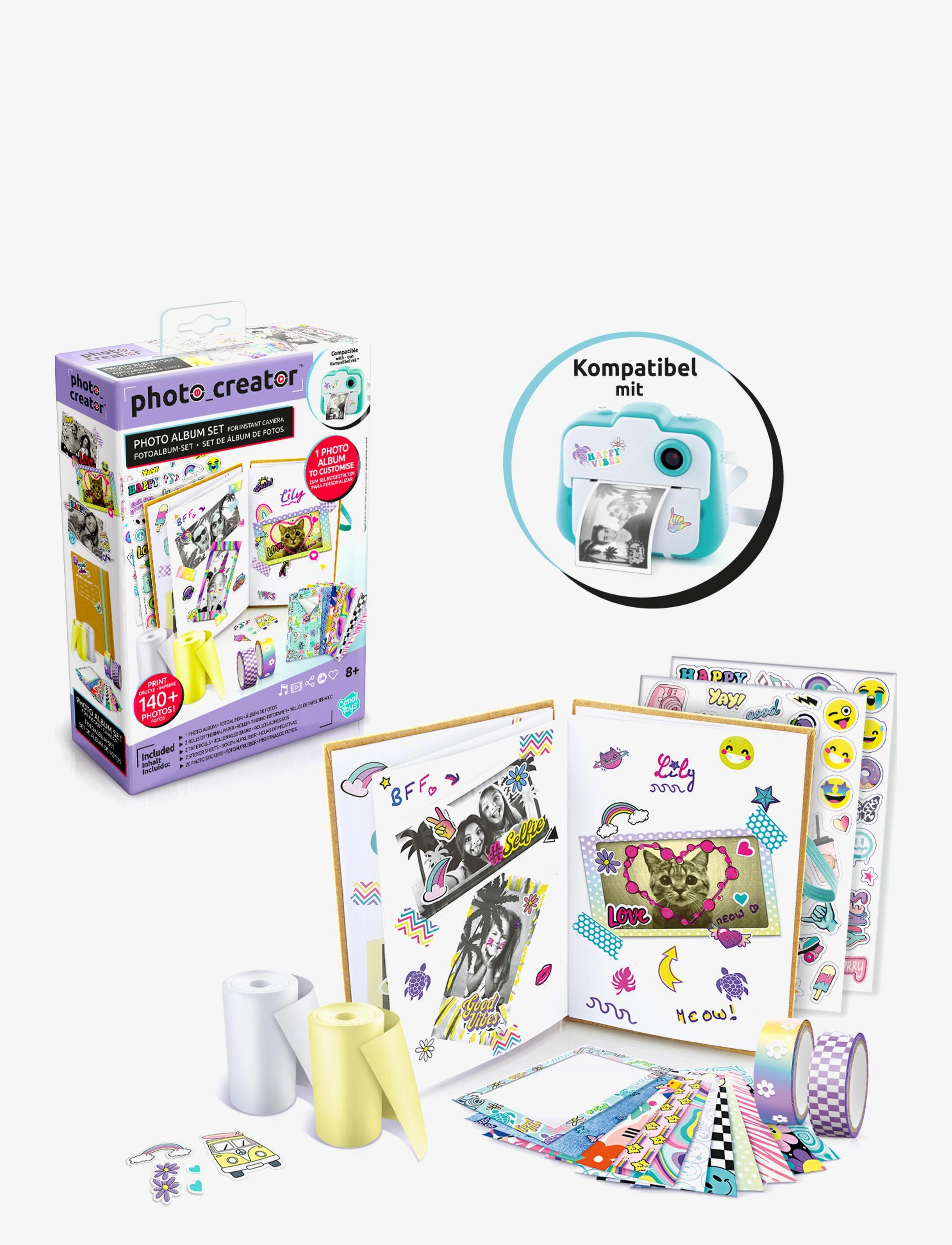 Studio Creator Photo Creator Craft Photo Album Set, Børn, Electronic & Media, Multi/mønstret, Str: ONE SIZE