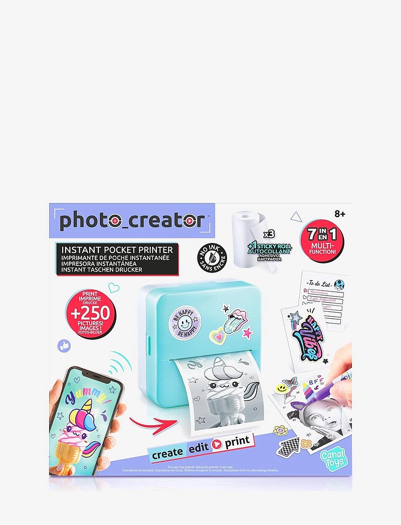 Studio Creator - PHOTO CREATOR Instant Pocket Printer - birthday gifts - multicolor - 3
