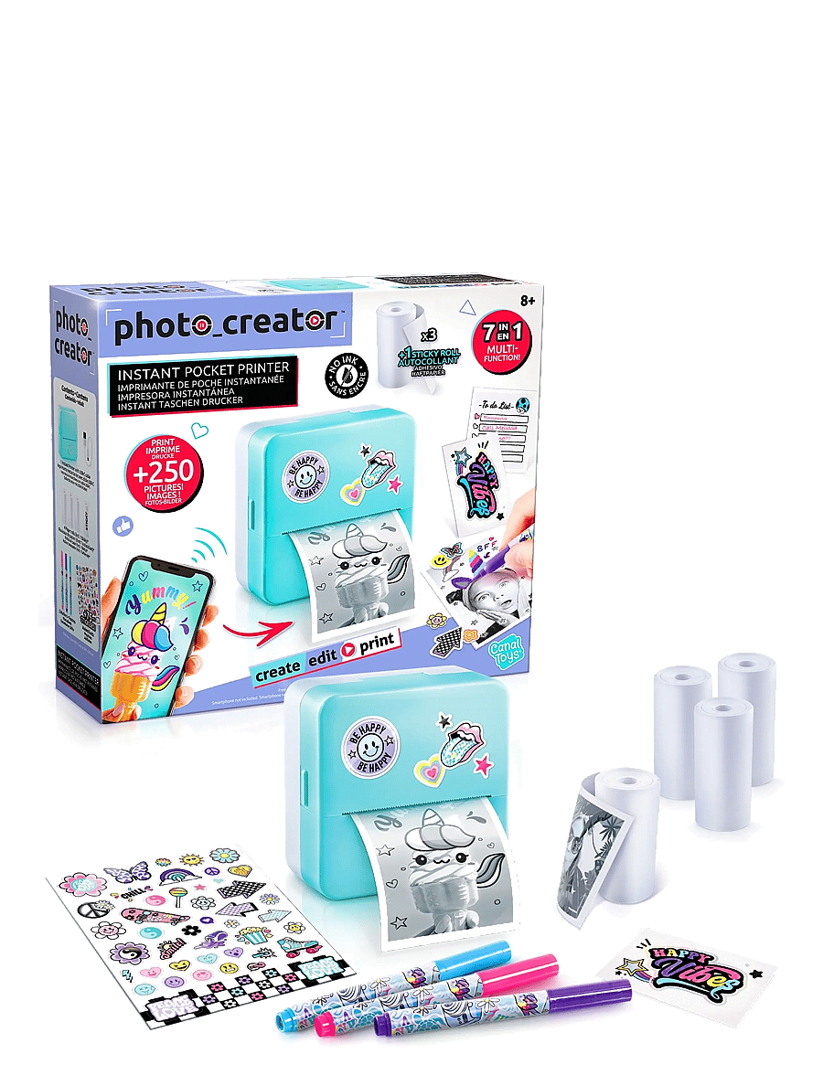Studio Creator - PHOTO CREATOR Instant Pocket Printer - elektronik & media - multicolor - 1