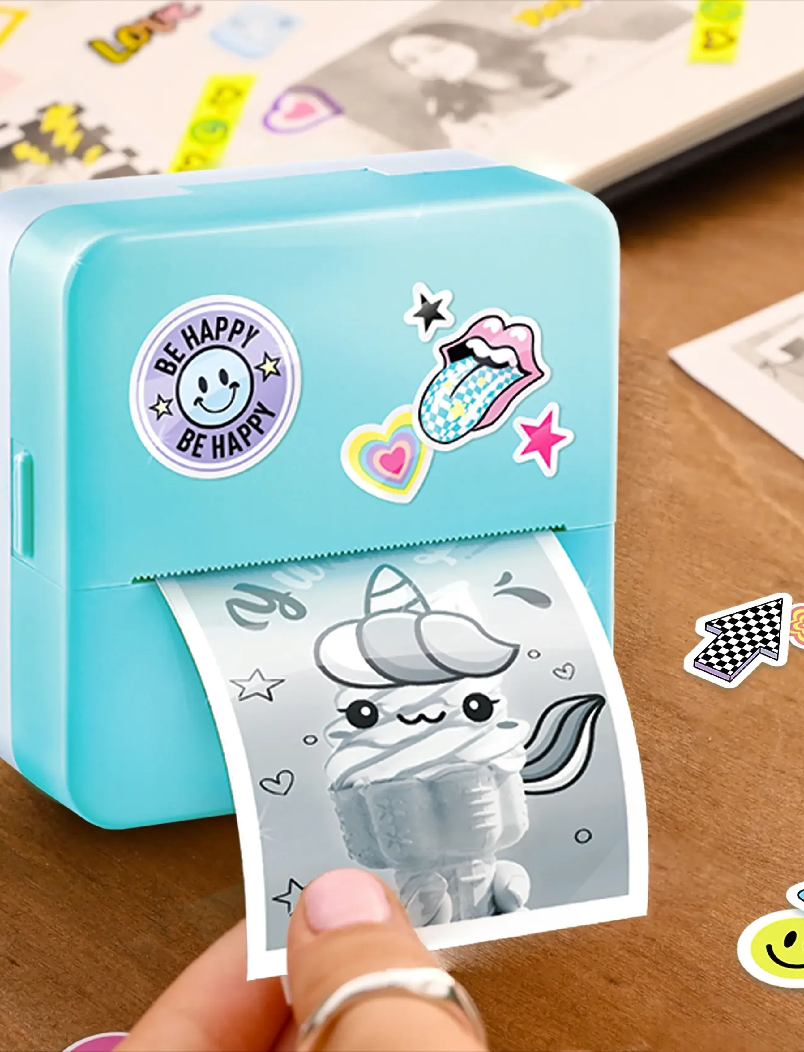 Studio Creator Photo Creator Instant Pocket Printer, Børn, Electronic & Media, Hvid, Str: ONE SIZE