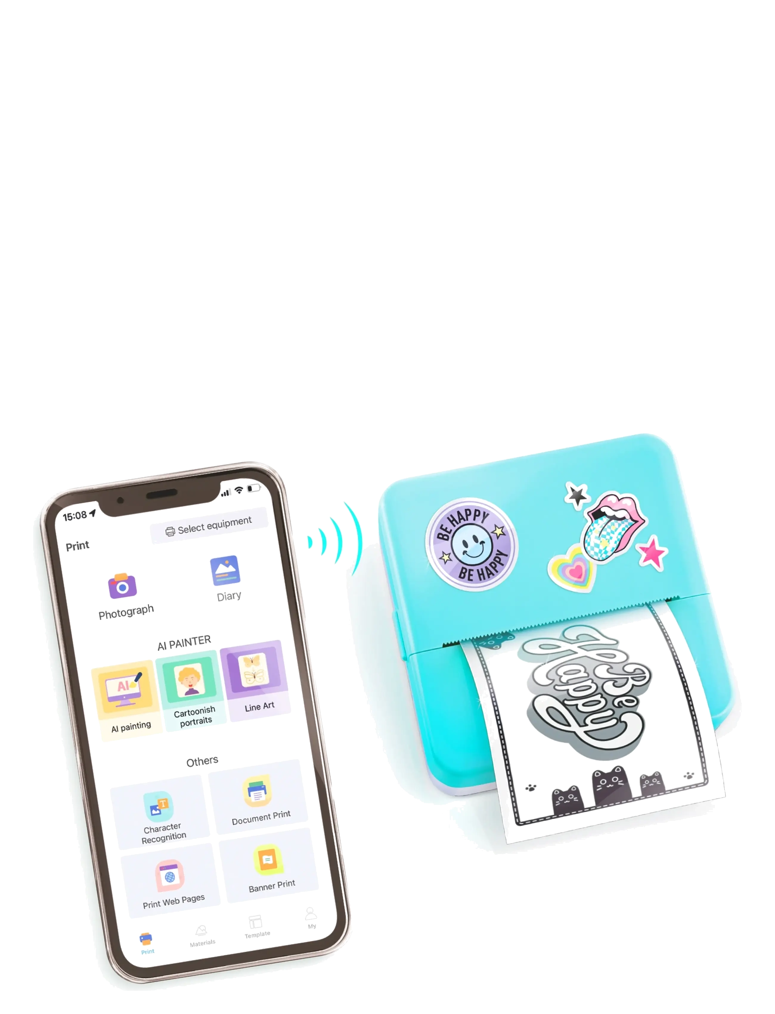 Studio Creator - PHOTO CREATOR Instant Pocket Printer - elektronikk & media - multicolor - 3