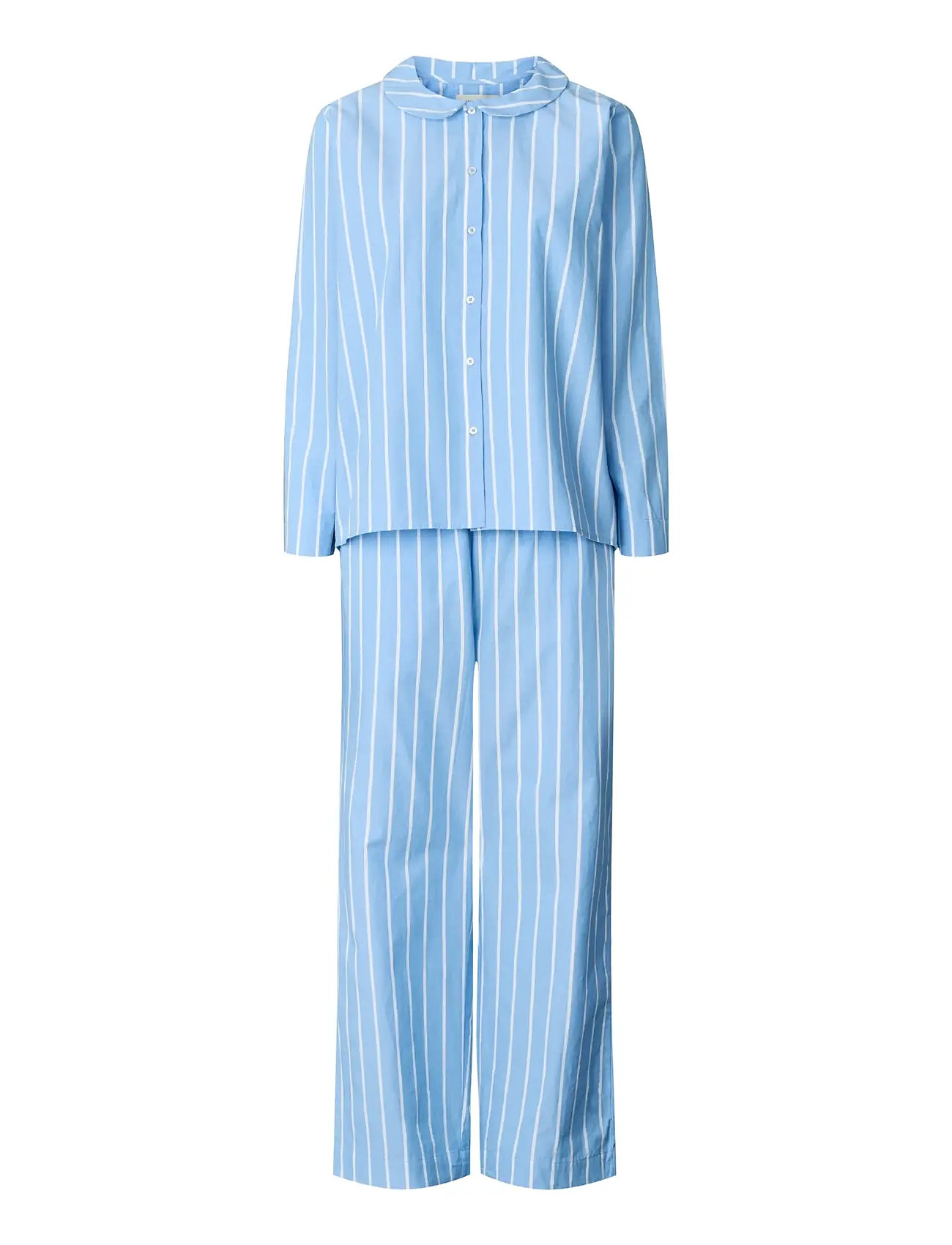 STUDIO FEDER Frida Pajama - Poplin - Blue - XS 2