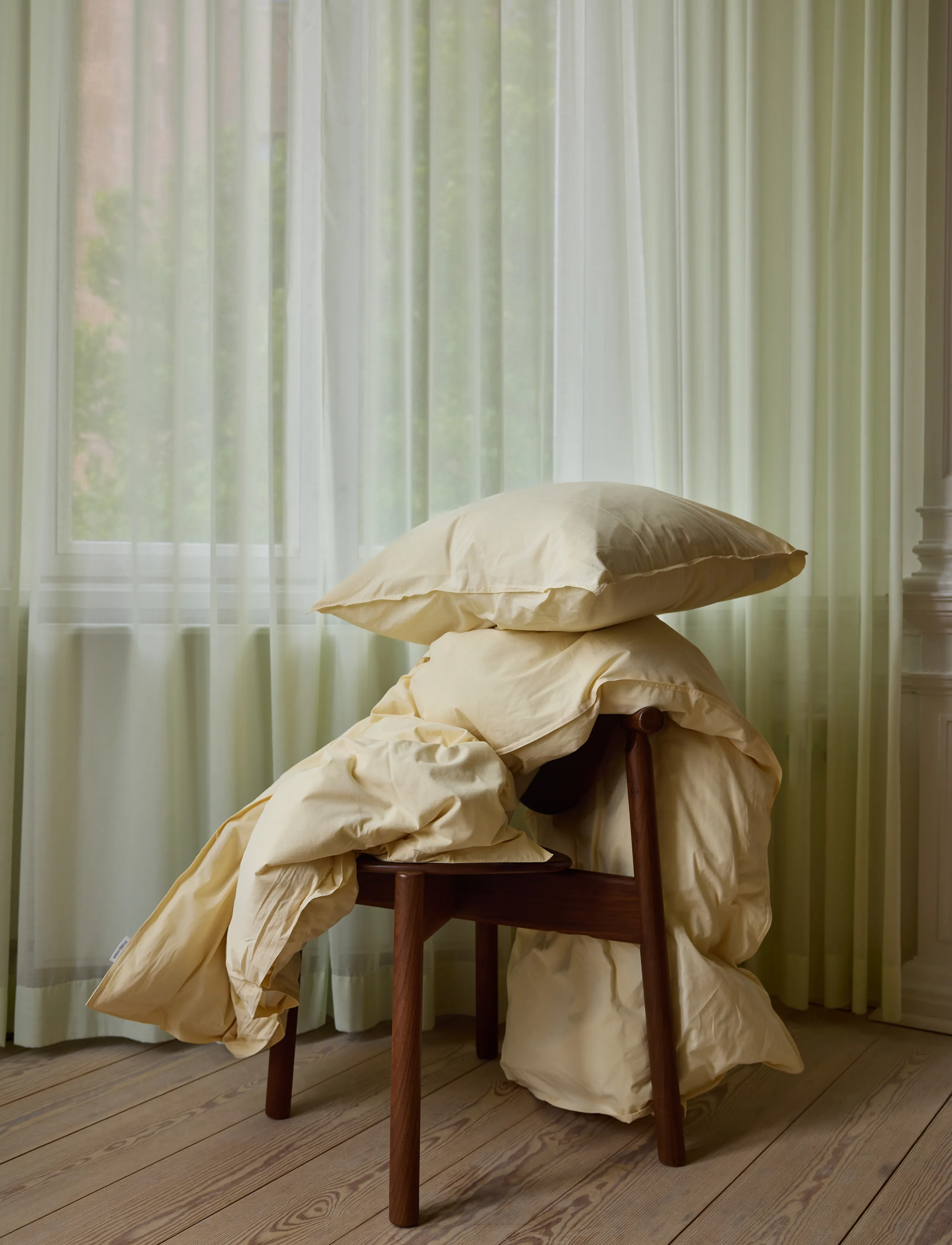STUDIO FEDER - BEDDING - påslakanset - ivory - 3