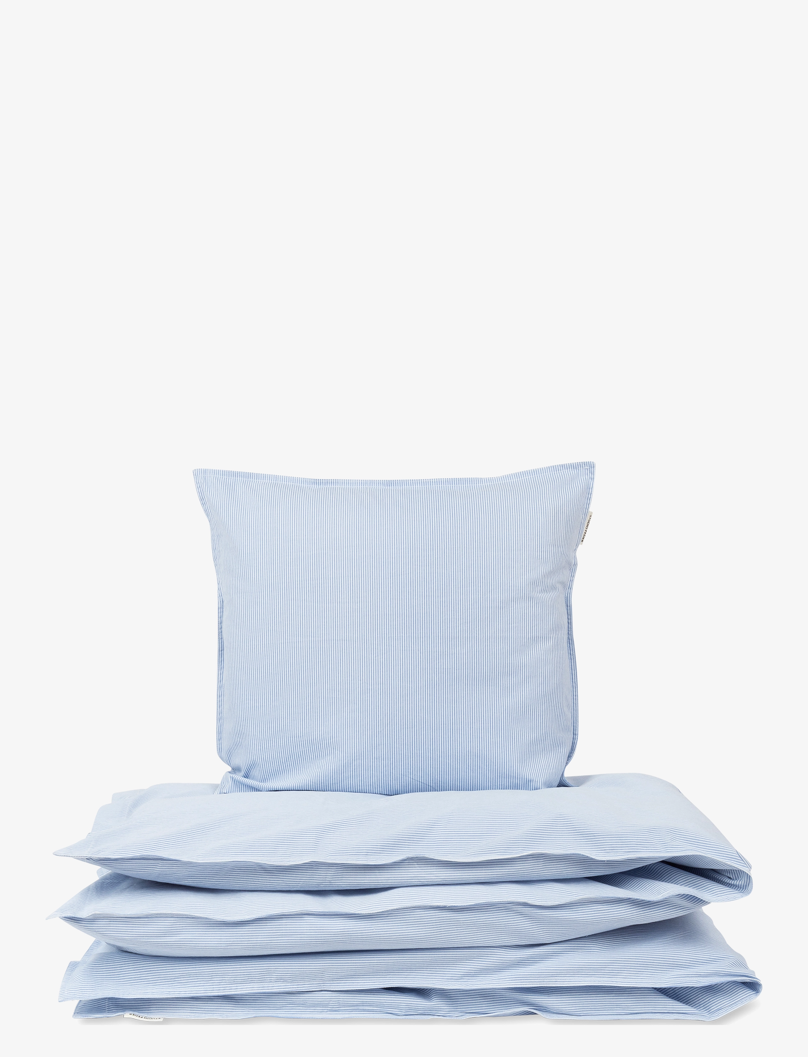 STUDIO FEDER Sengetøj Ekstra Lændge, Bed Sæt, Blå, Str: 140X220;60X63CM