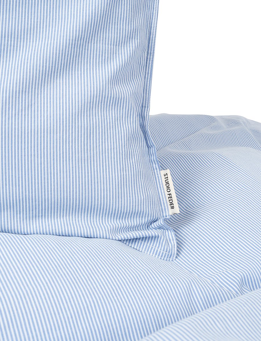 STUDIO FEDER - BEDDING - EXTRA LENGTH - voodiriiete komplektid - milk stripe - 0