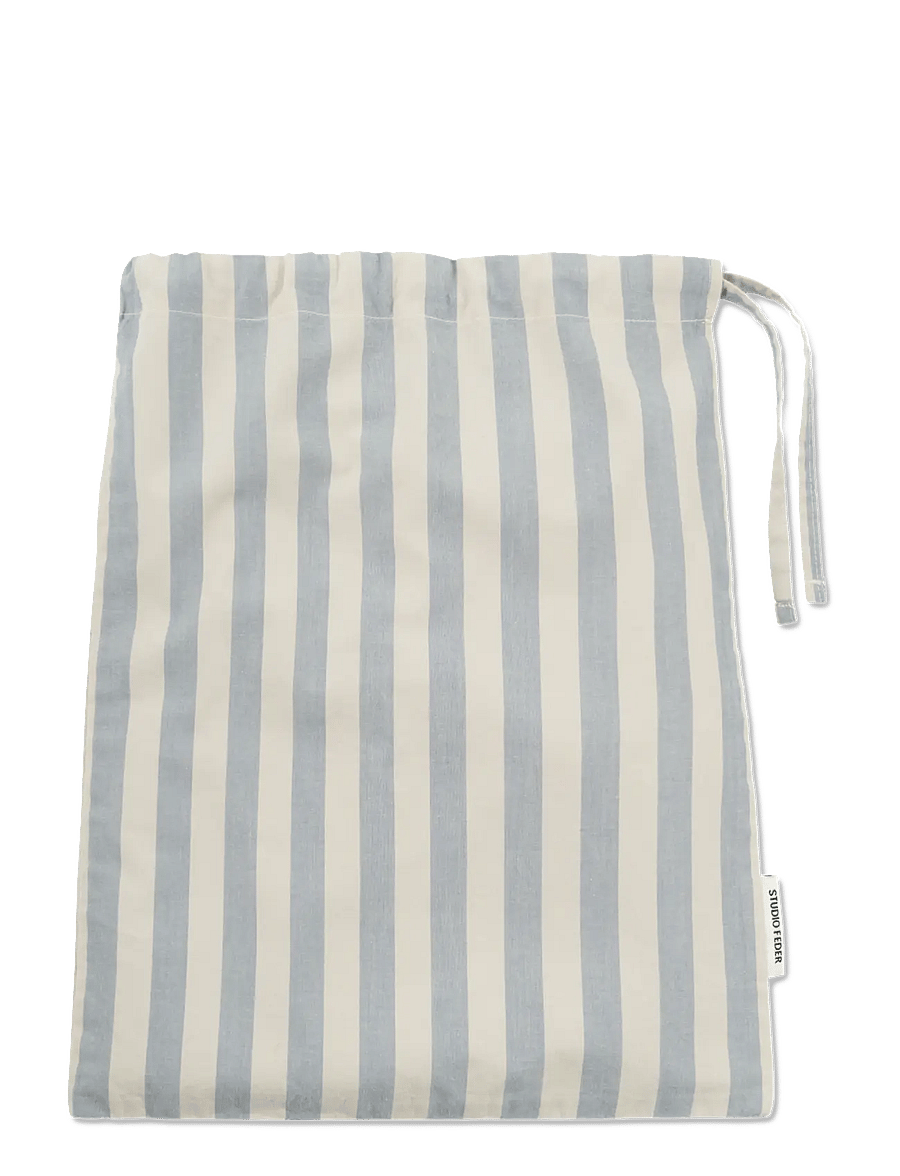 STUDIO FEDER - BABY BEDDING - PERCALE - bettwäsche-set - pale blue stripe - 1