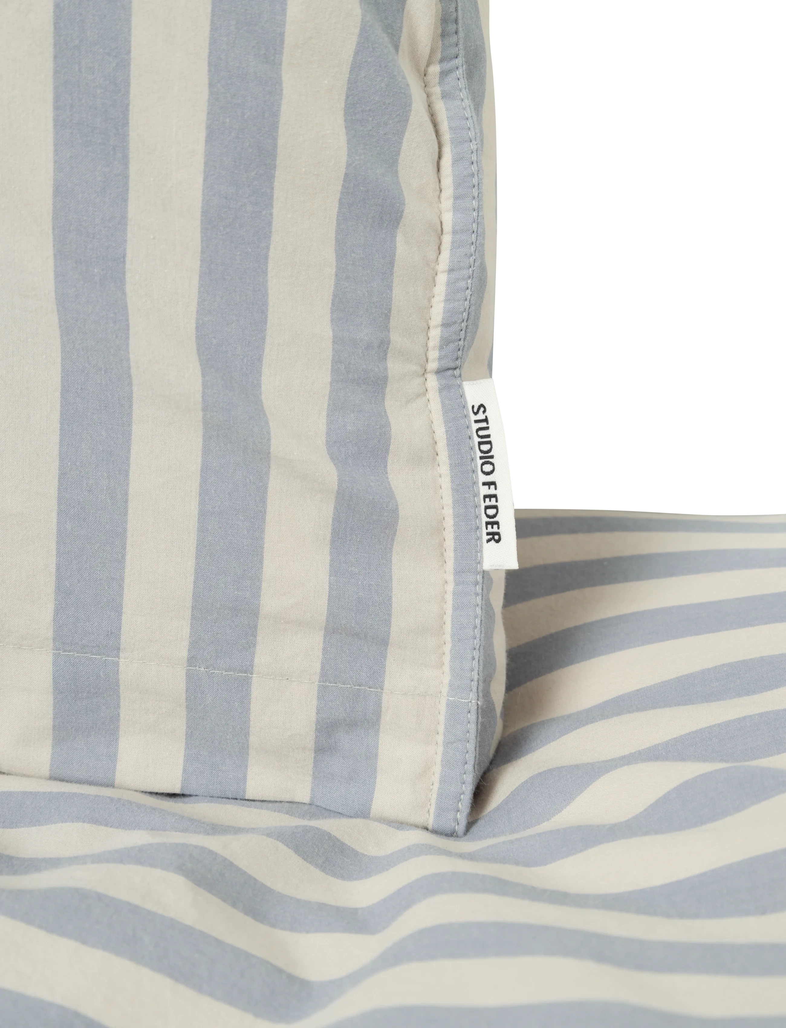 STUDIO FEDER - BABY BEDDING - PERCALE - bettwäsche-set - pale blue stripe - 2