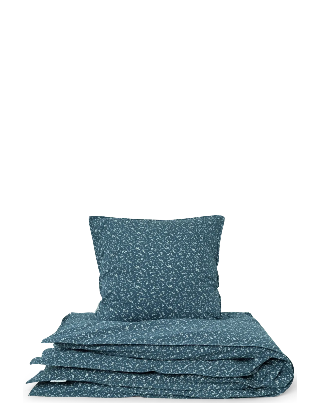 STUDIO FEDER Junior Bedding - Percale Blau - 100X 140CM/40X45CM - Kinder