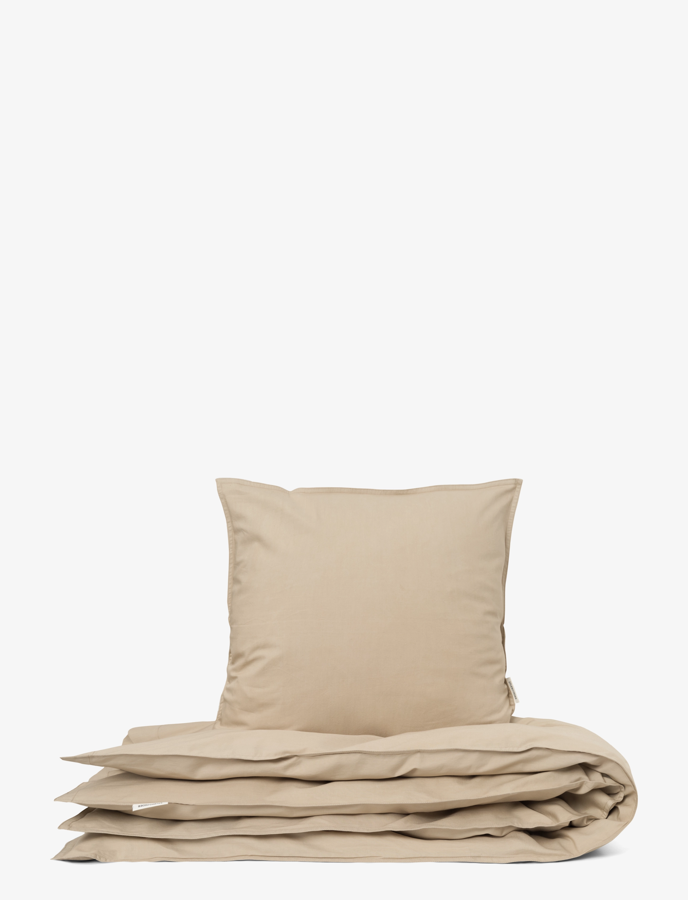 STUDIO FEDER Junior Bedding - Percale Beige - 100X 140CM/40X45CM - Kinder