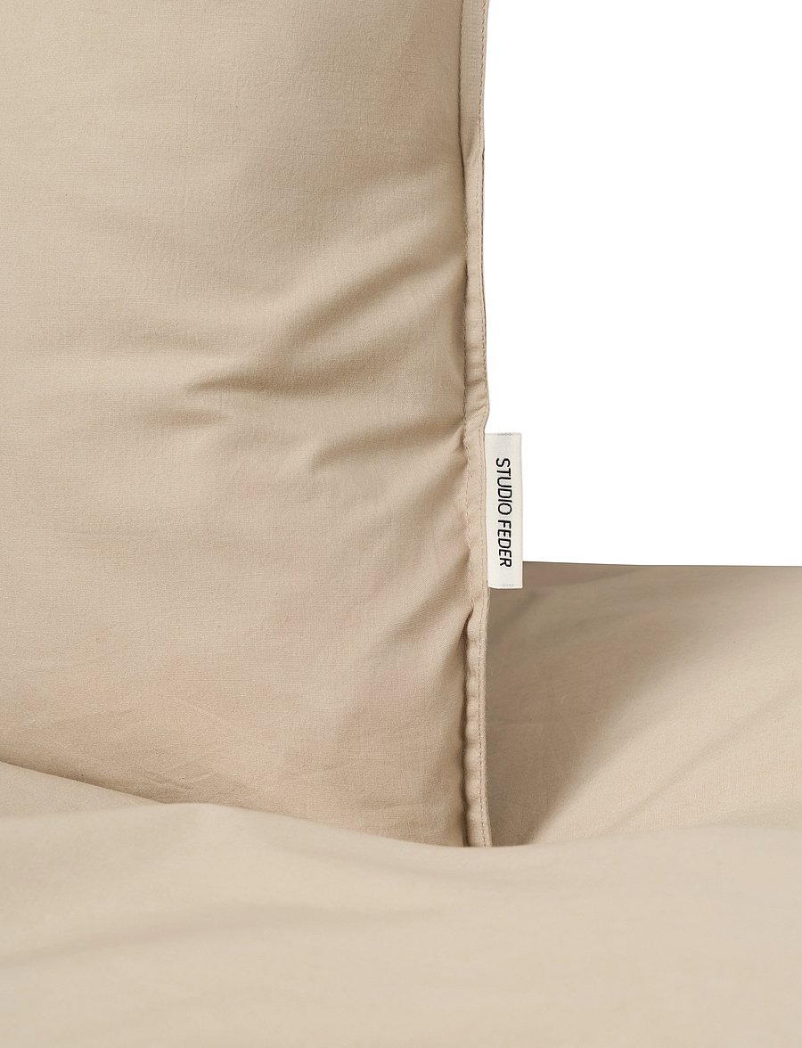 STUDIO FEDER - JUNIOR BEDDING - PERCALE - sengetøj - sand beige - 2