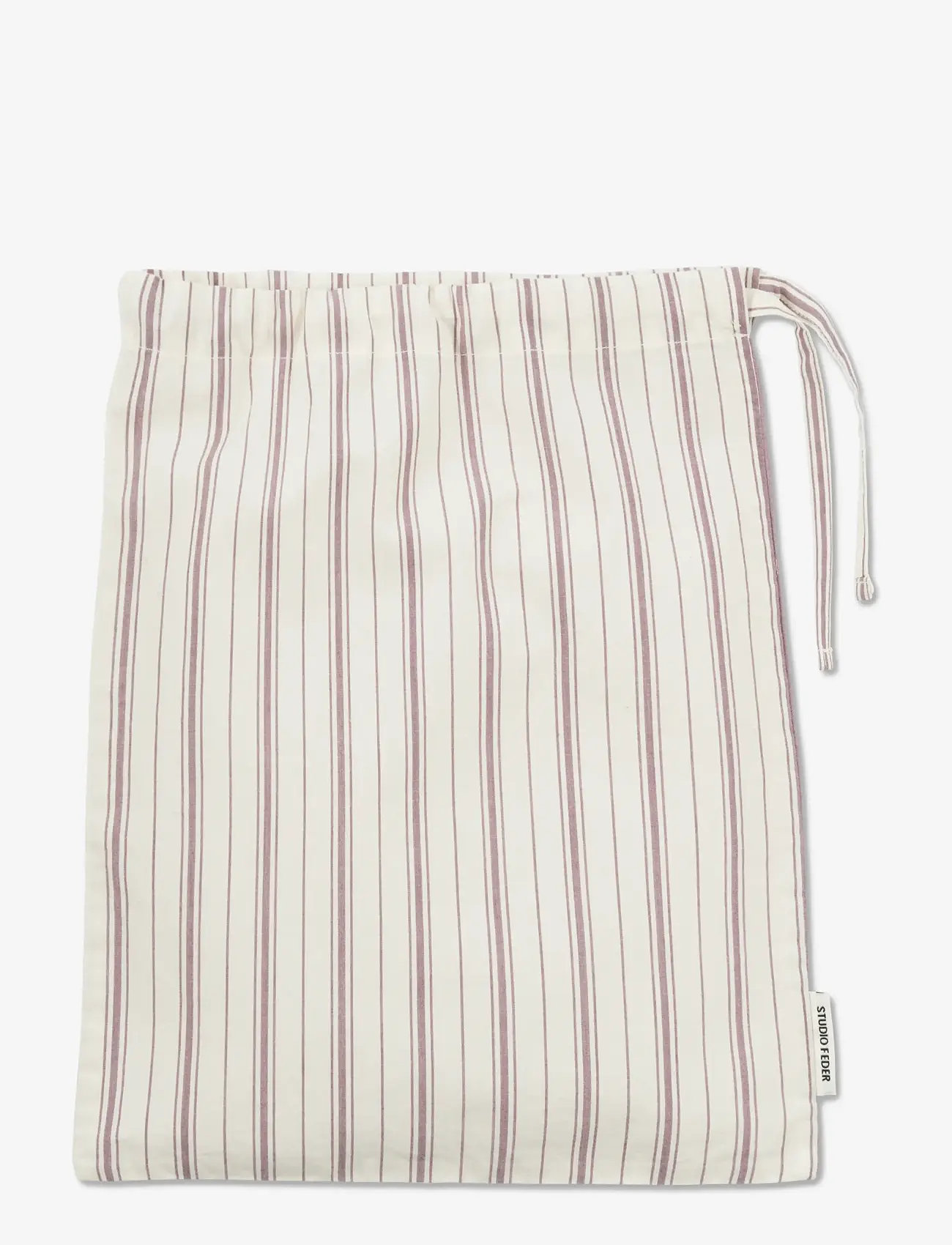 STUDIO FEDER - JUNIOR BEDDING - PINK TINT - sengetøj - tented stripe - 1