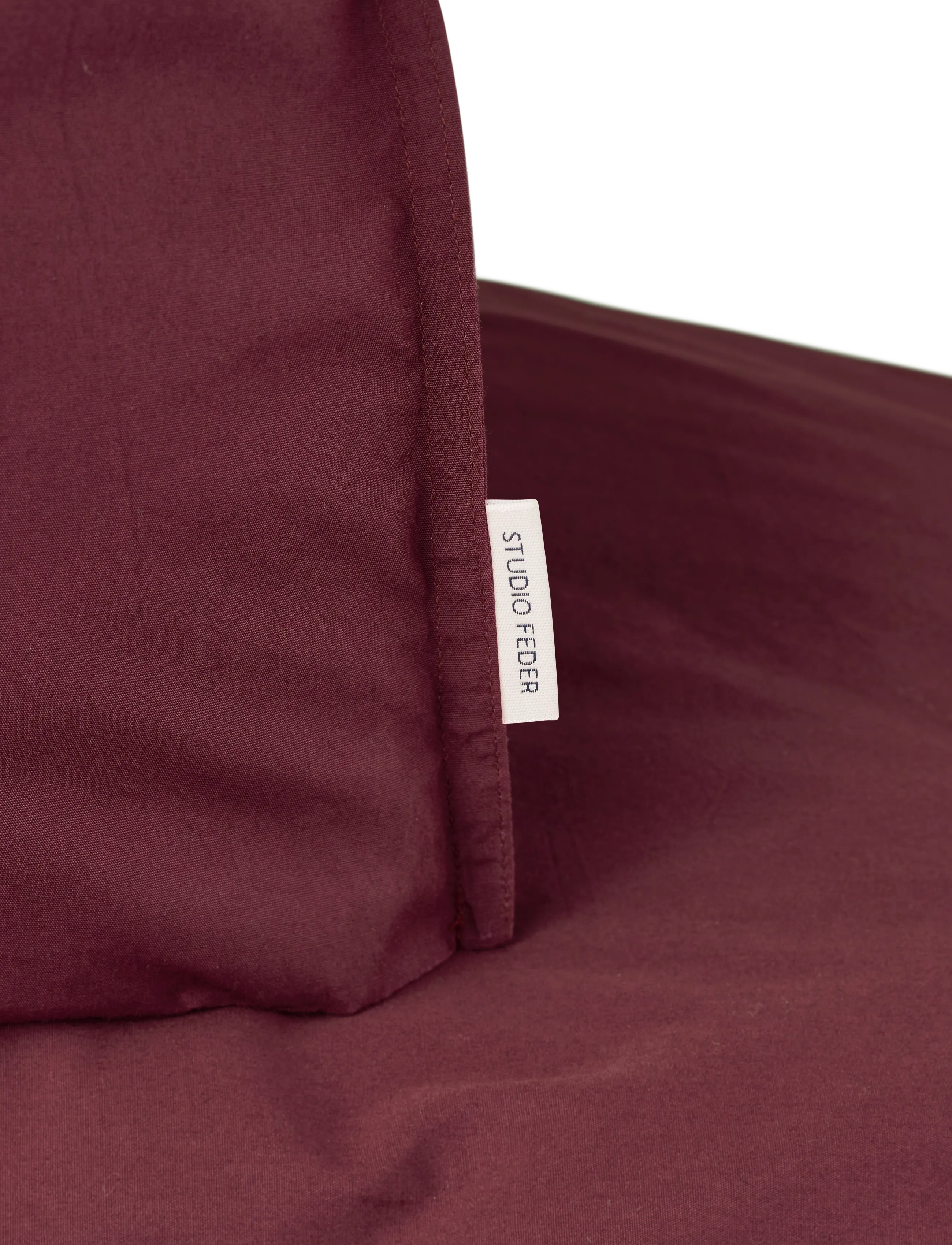 STUDIO FEDER - ADULT BEDDING - sengesæt - burgundy - 2