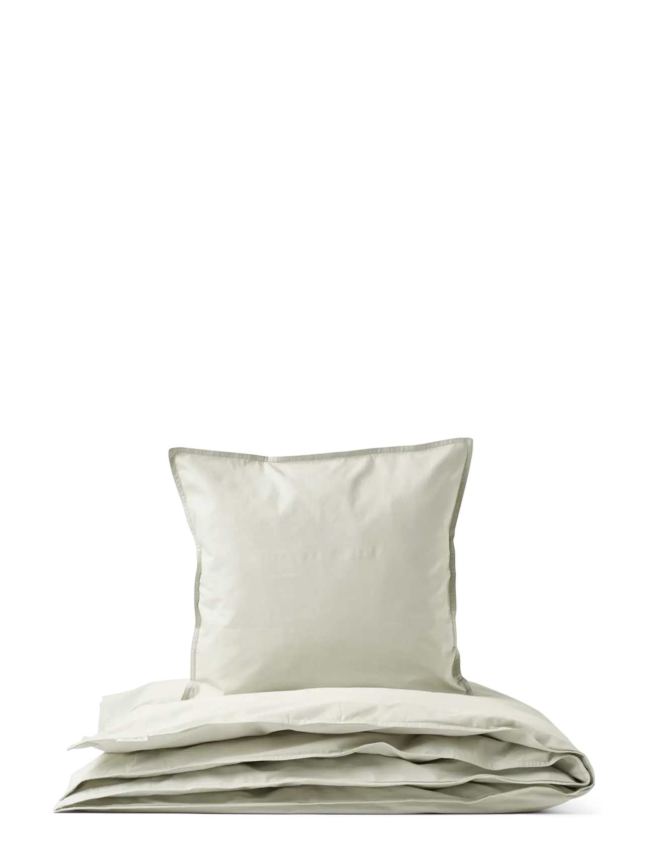 STUDIO FEDER ADULT BEDDING - Tekstiler - SOFT MINT / cream