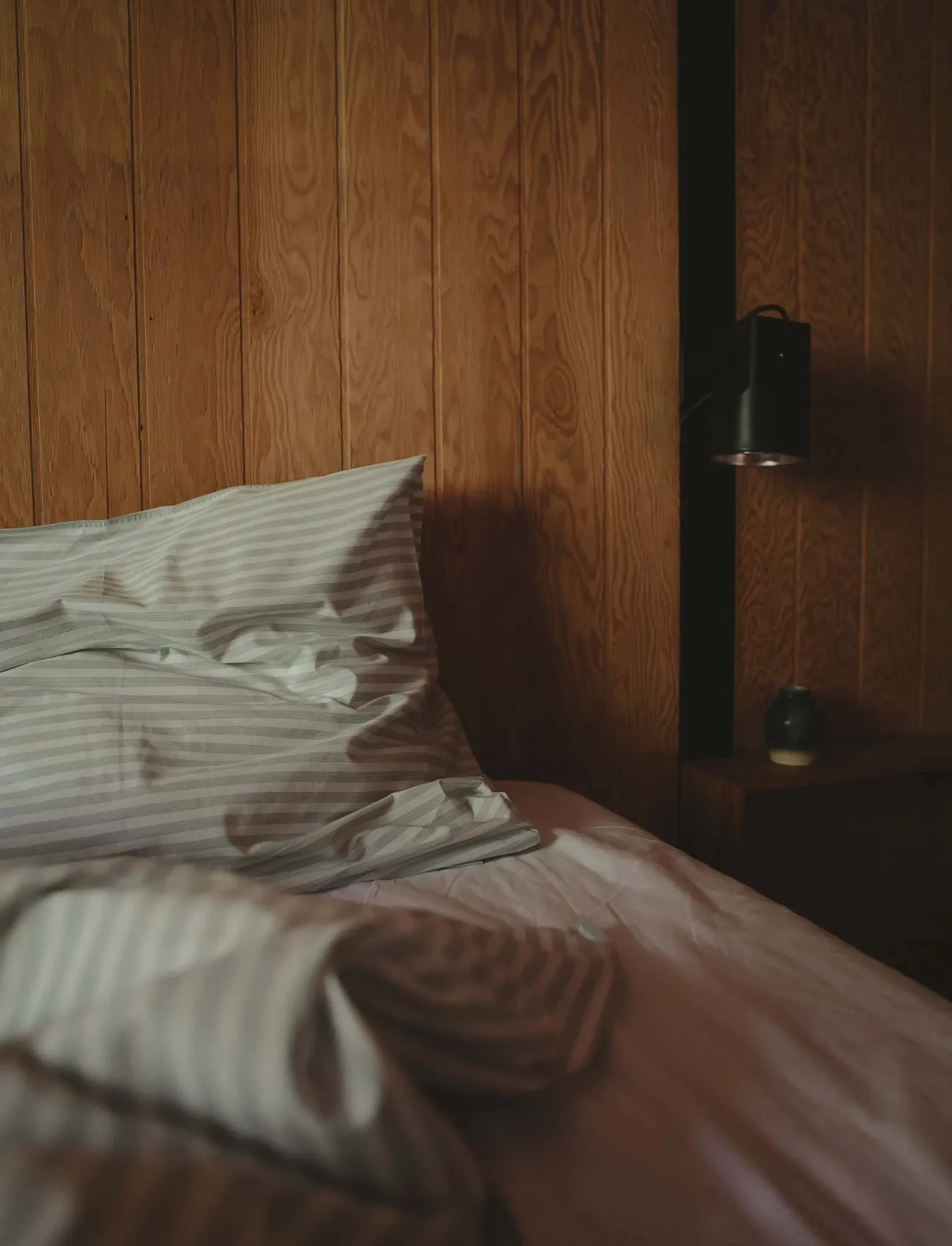 STUDIO FEDER - BEDDING - sengesæt - soft mint stripe - 0