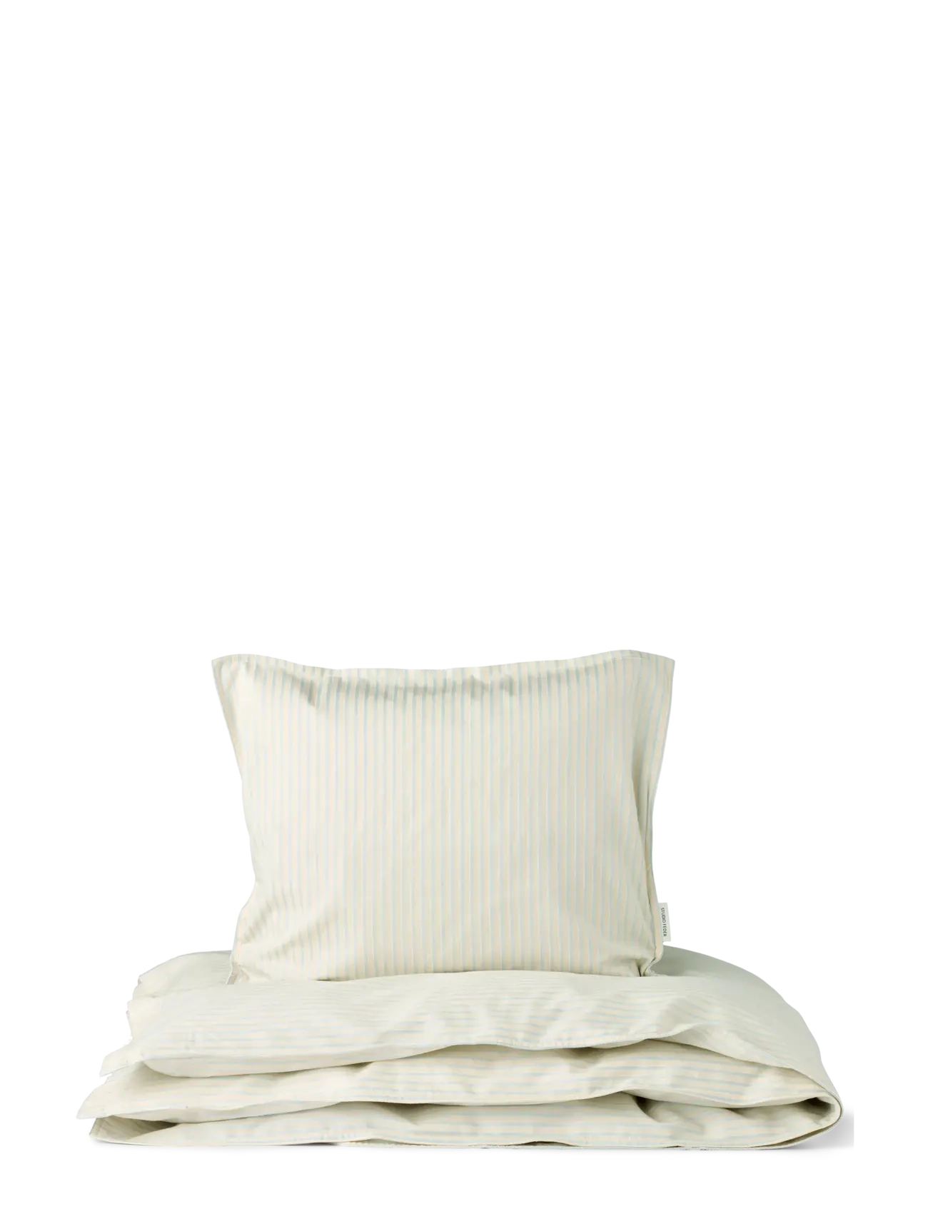 STUDIO FEDER ADULT BEDDING - SATINE - View all - BOUDOIR SKY / cream