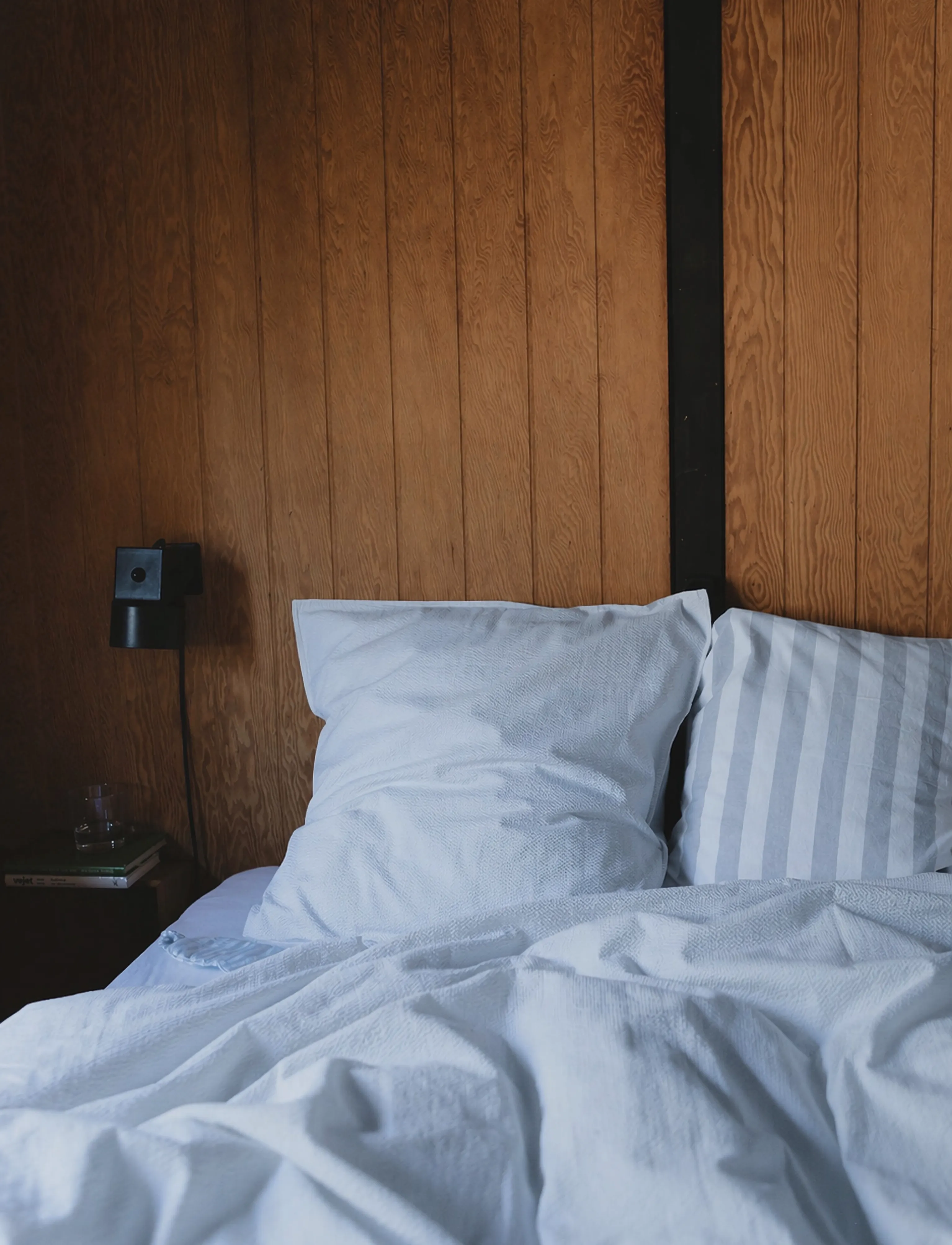STUDIO FEDER Adult Bedding, 140X200/60X63 cm, Blue, Sengetekstiler > Sengesæt, Unisex