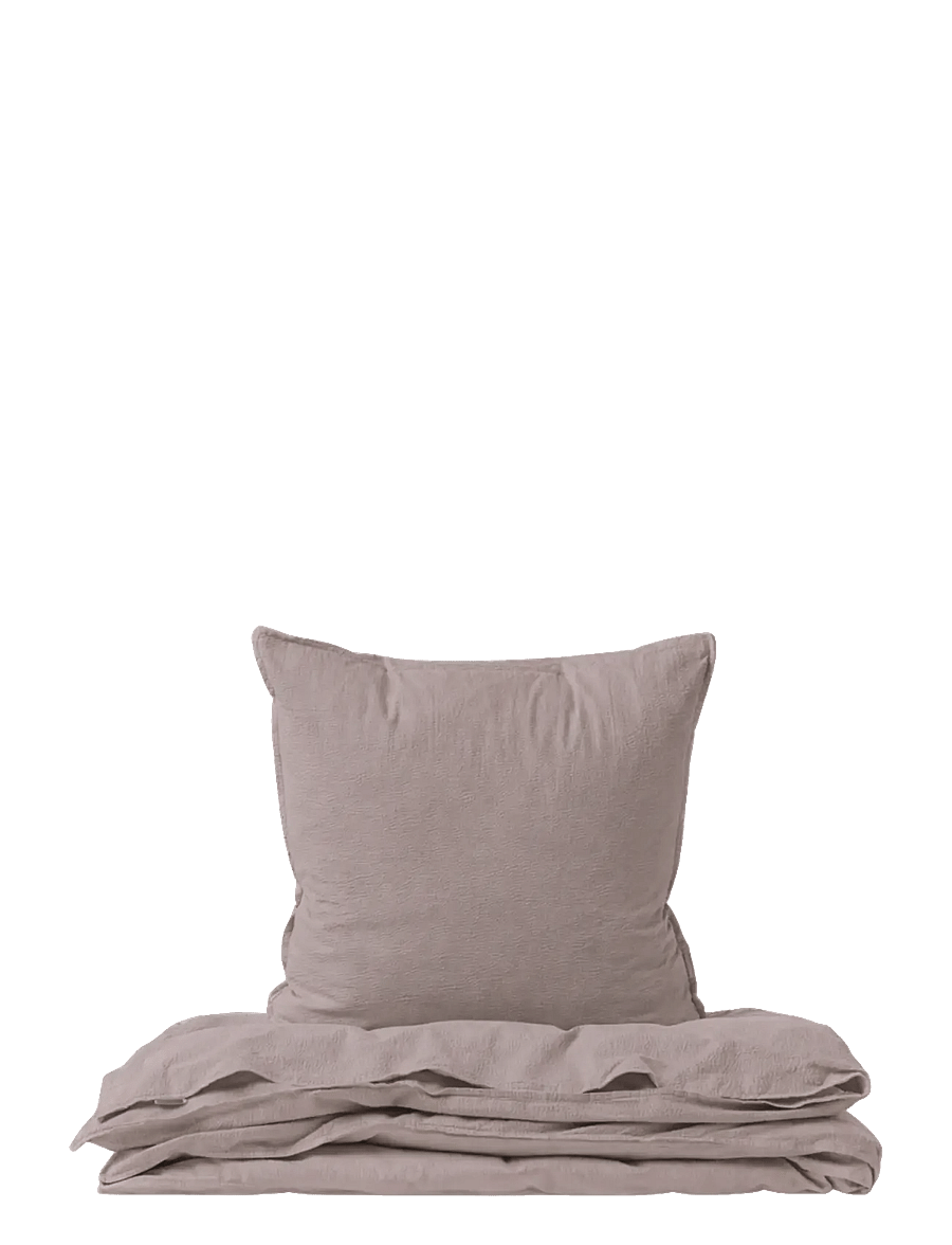 STUDIO FEDER - ADULT BEDDING - SEERSUCKER - voodiriiete komplektid - taupe - 1