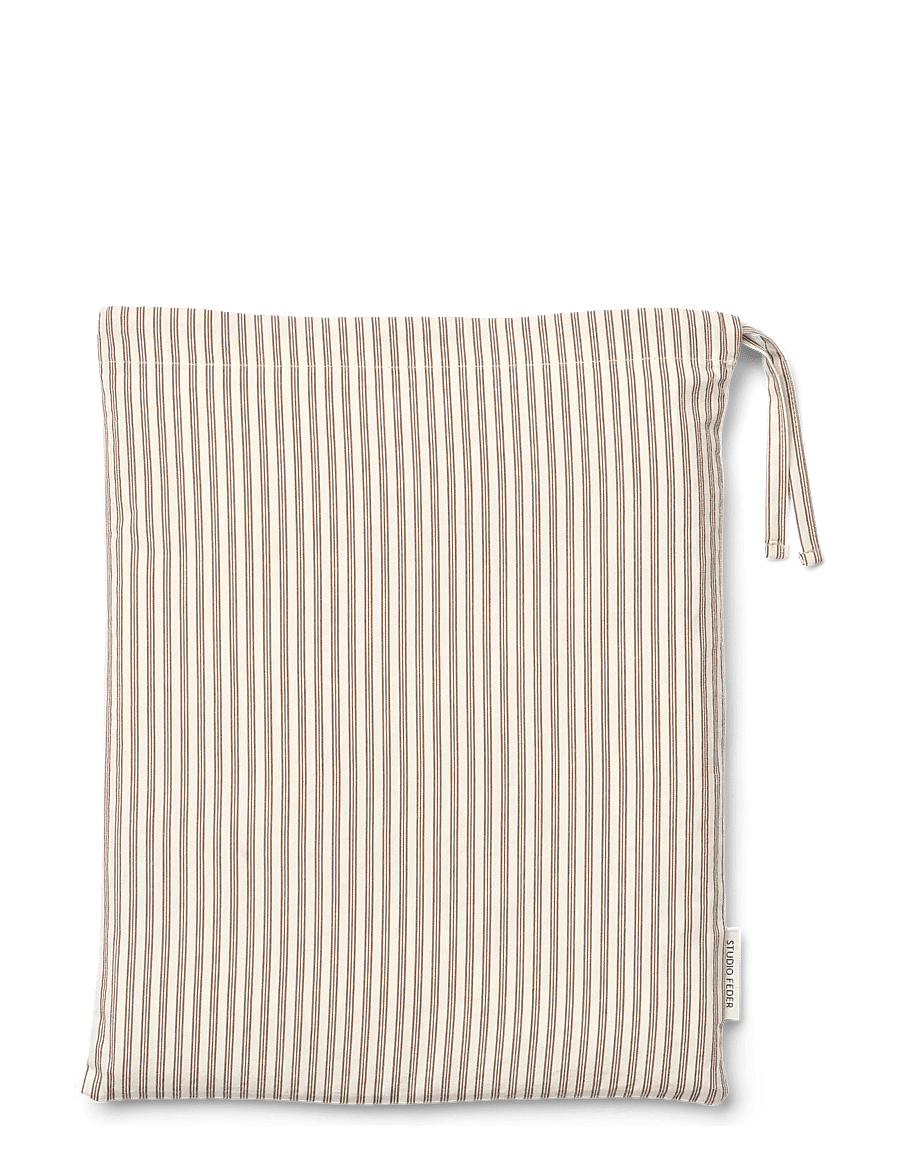 STUDIO FEDER - BEDDING - EXTRA LENGTH - voodiriiete komplektid - brown beach stripe - 2