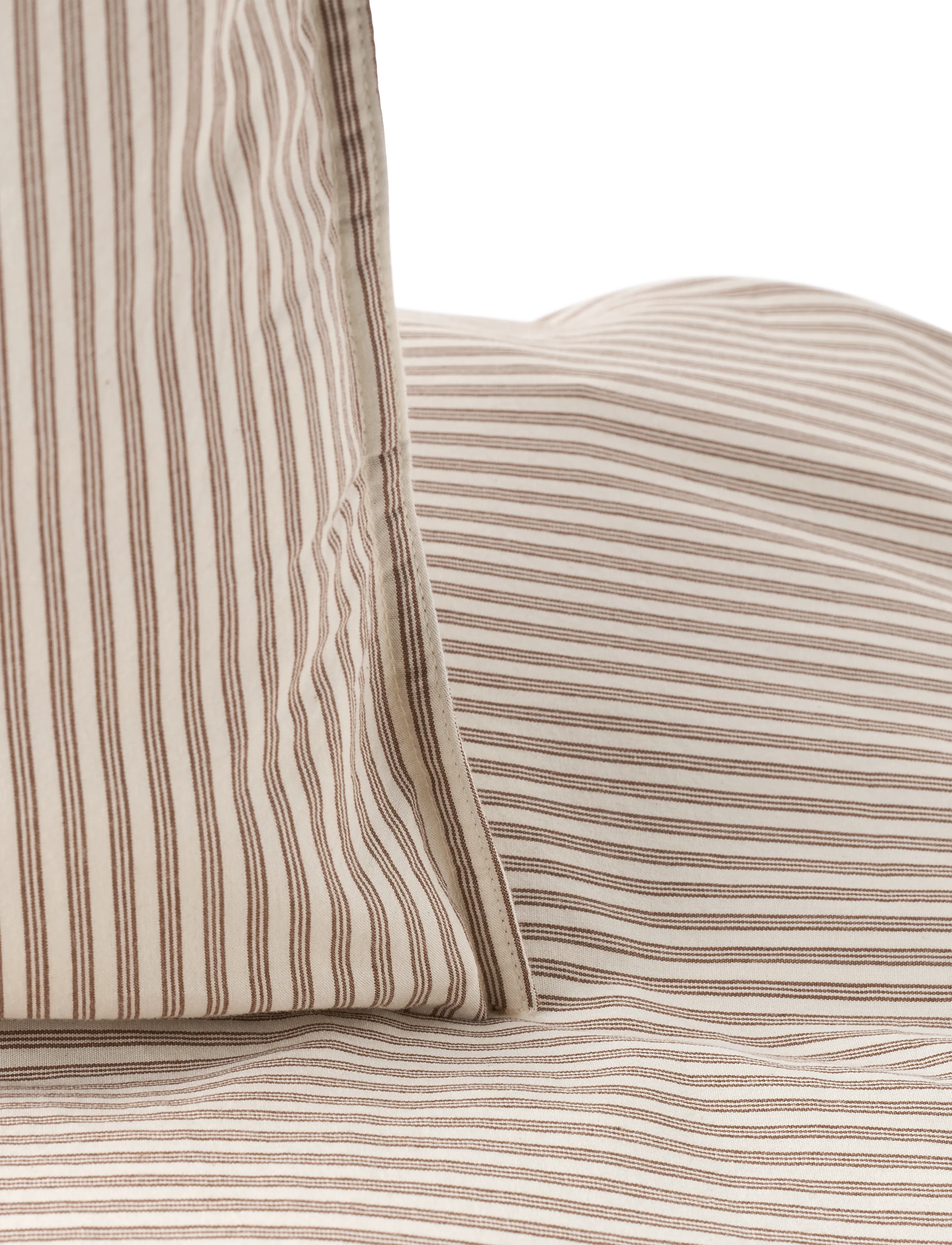 STUDIO FEDER - ADULT BEDDING EXTRA LENGTH - sengesæt - brown beach stripe - 4