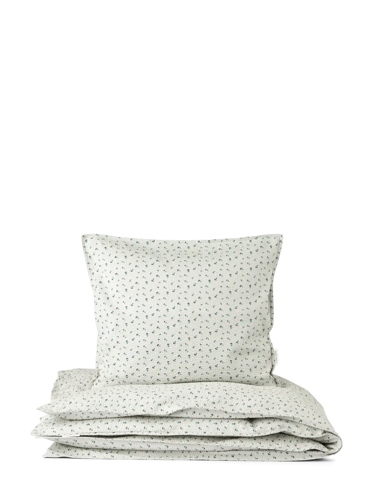 STUDIO FEDER Adult Bedding Extra Length Seersucker, Bed Sæt, Multi/mønstret, Str: 140X220CM/60X63