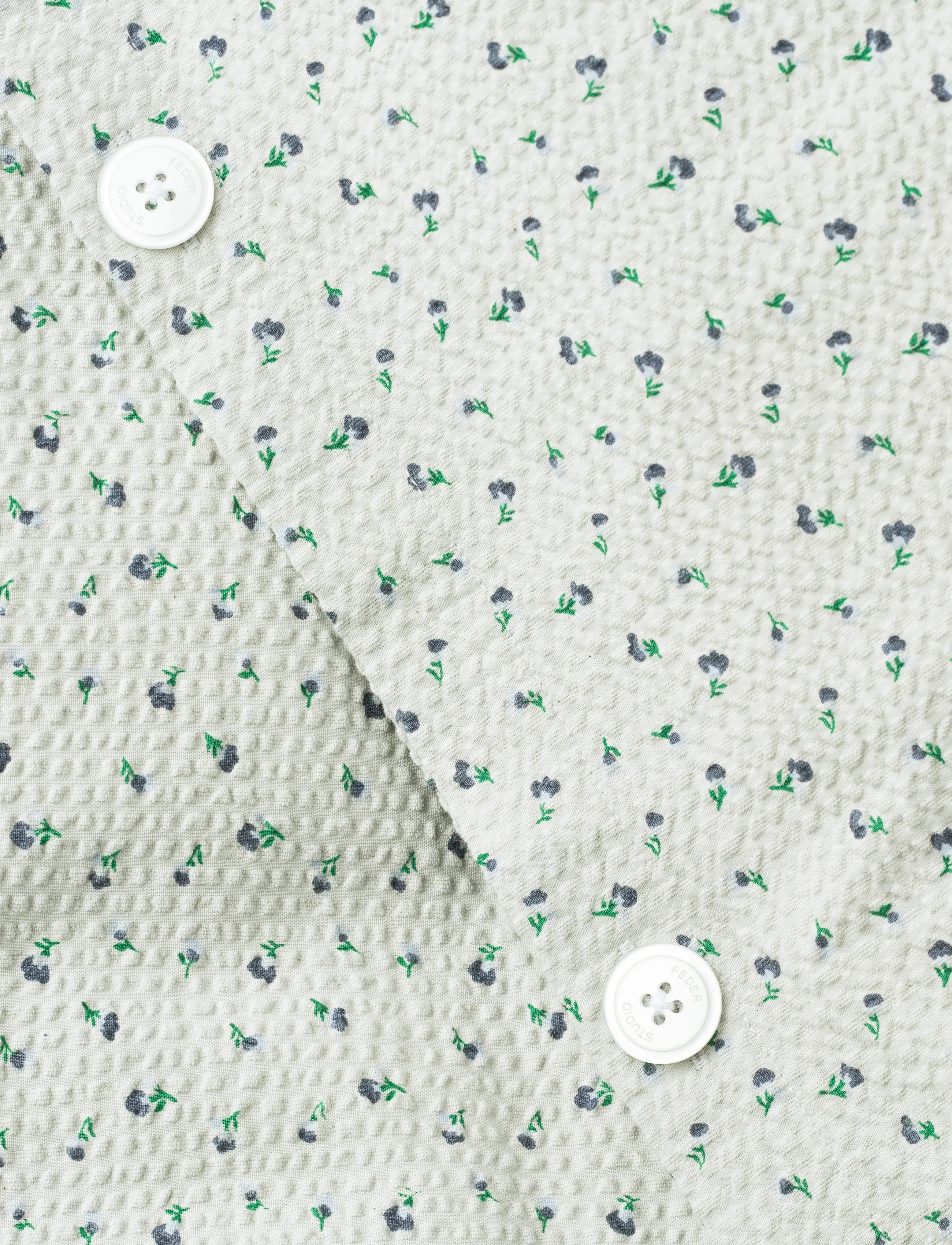 STUDIO FEDER - ADULT BEDDING EXTRA LENGTH - SEERSUCKER - sengesæt - cloudy day - 3
