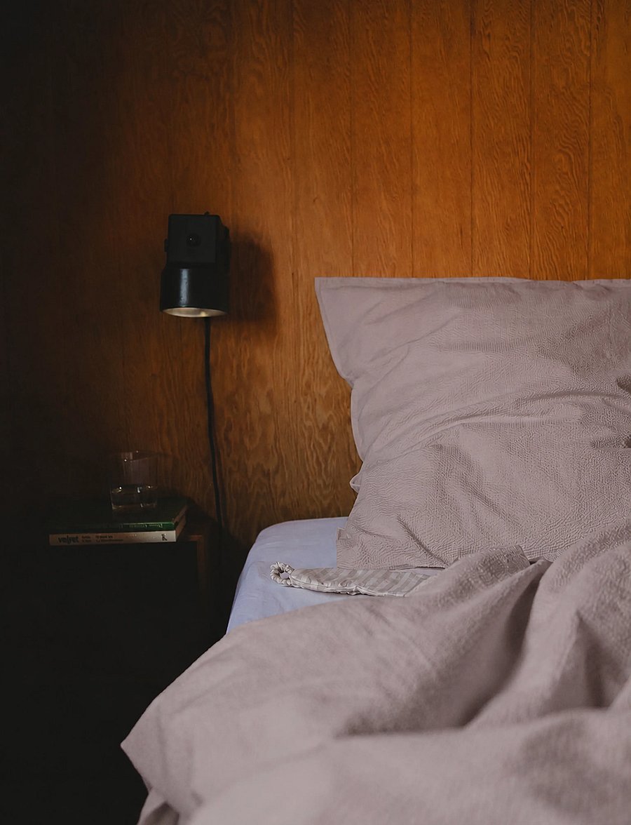 STUDIO FEDER - ADULT BEDDING EXTRA LENGTH - SEERSUCKER - voodiriiete komplektid - taupe - 0
