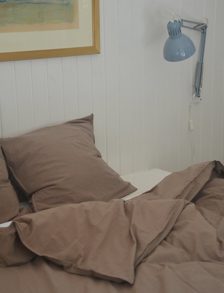 STUDIO FEDER - ADULT BEDDING EXTRA LENGTH - SEERSUCKER - voodiriiete komplektid - taupe - 3