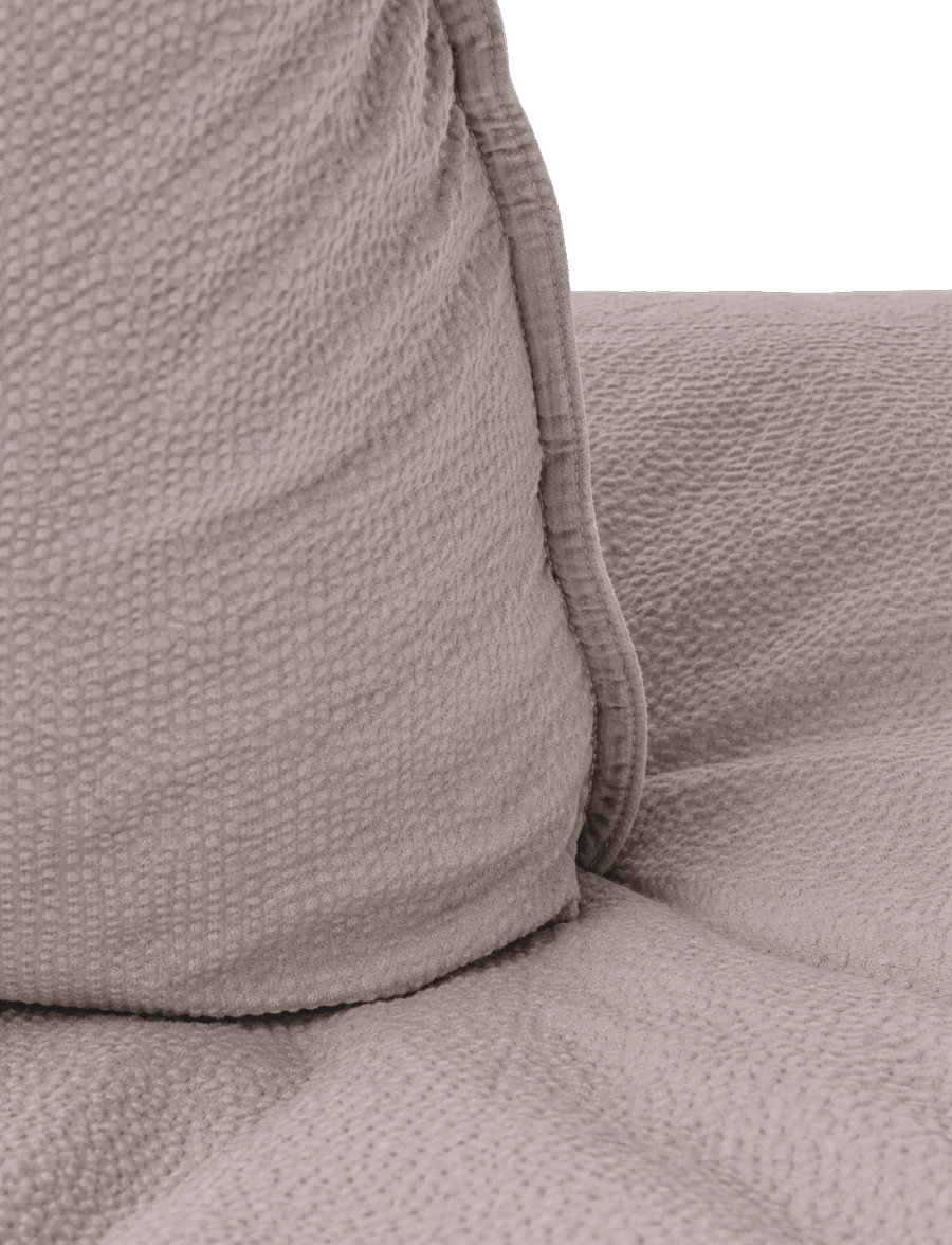STUDIO FEDER - ADULT BEDDING EXTRA LENGTH - SEERSUCKER - voodiriiete komplektid - taupe - 3